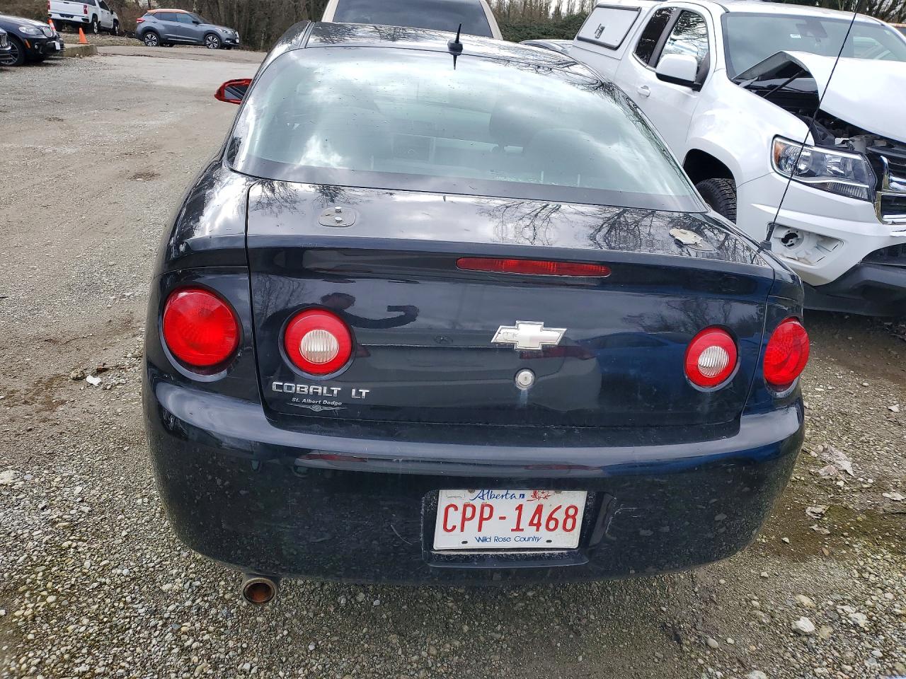 2009 Chevrolet Cobalt Lt 2dr Black vin: 1G1AL18H397209628