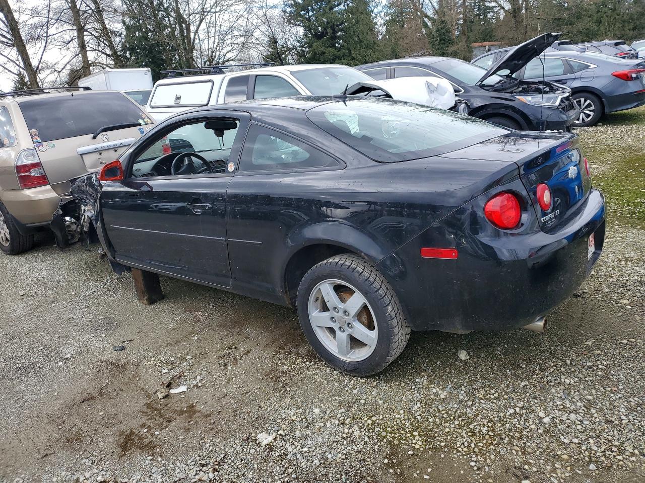 2009 Chevrolet Cobalt Lt 2dr Black vin: 1G1AL18H397209628