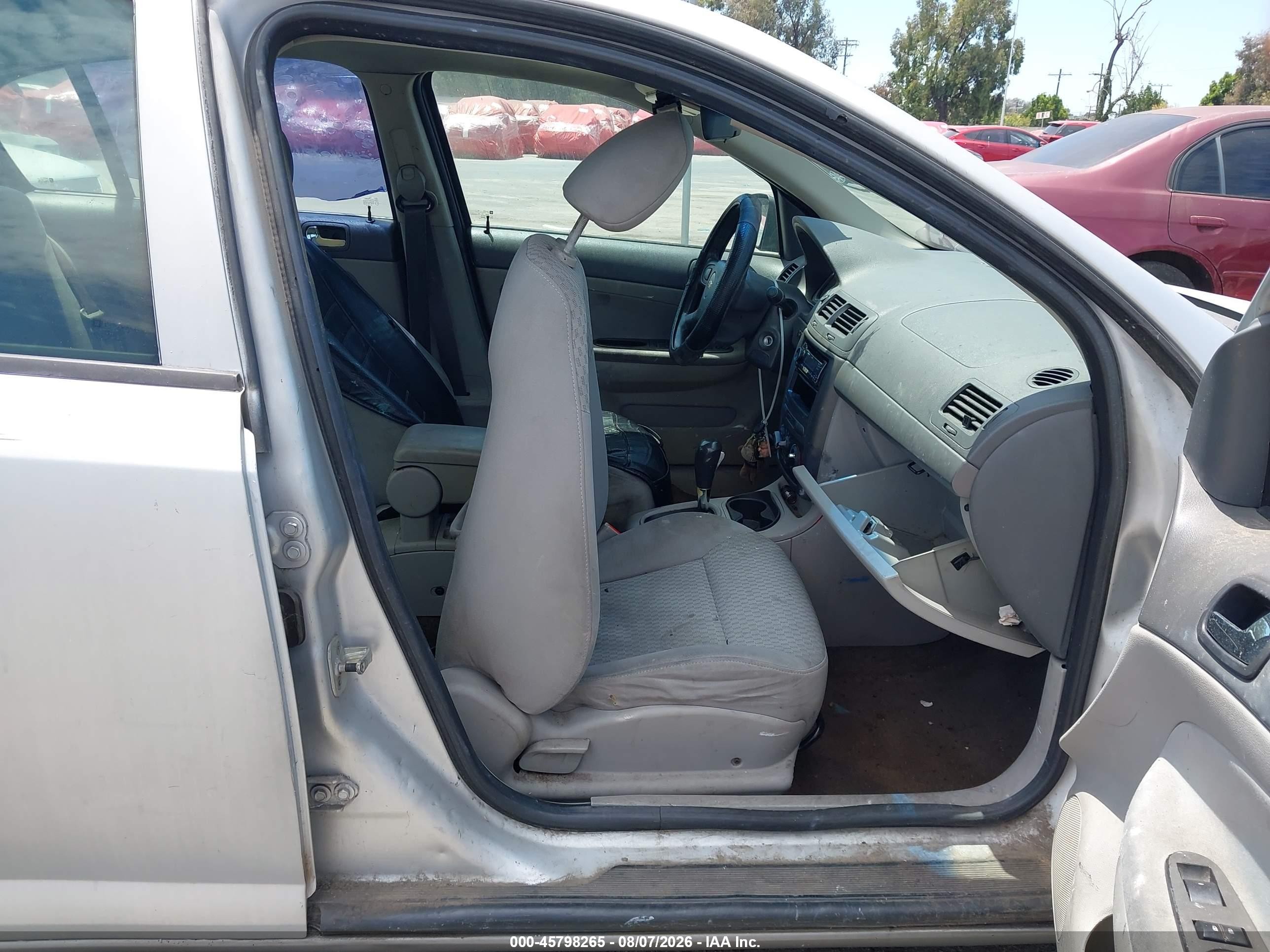 2005 Chevrolet Cobalt Ls Silver vin: 1G1AL52F057500970