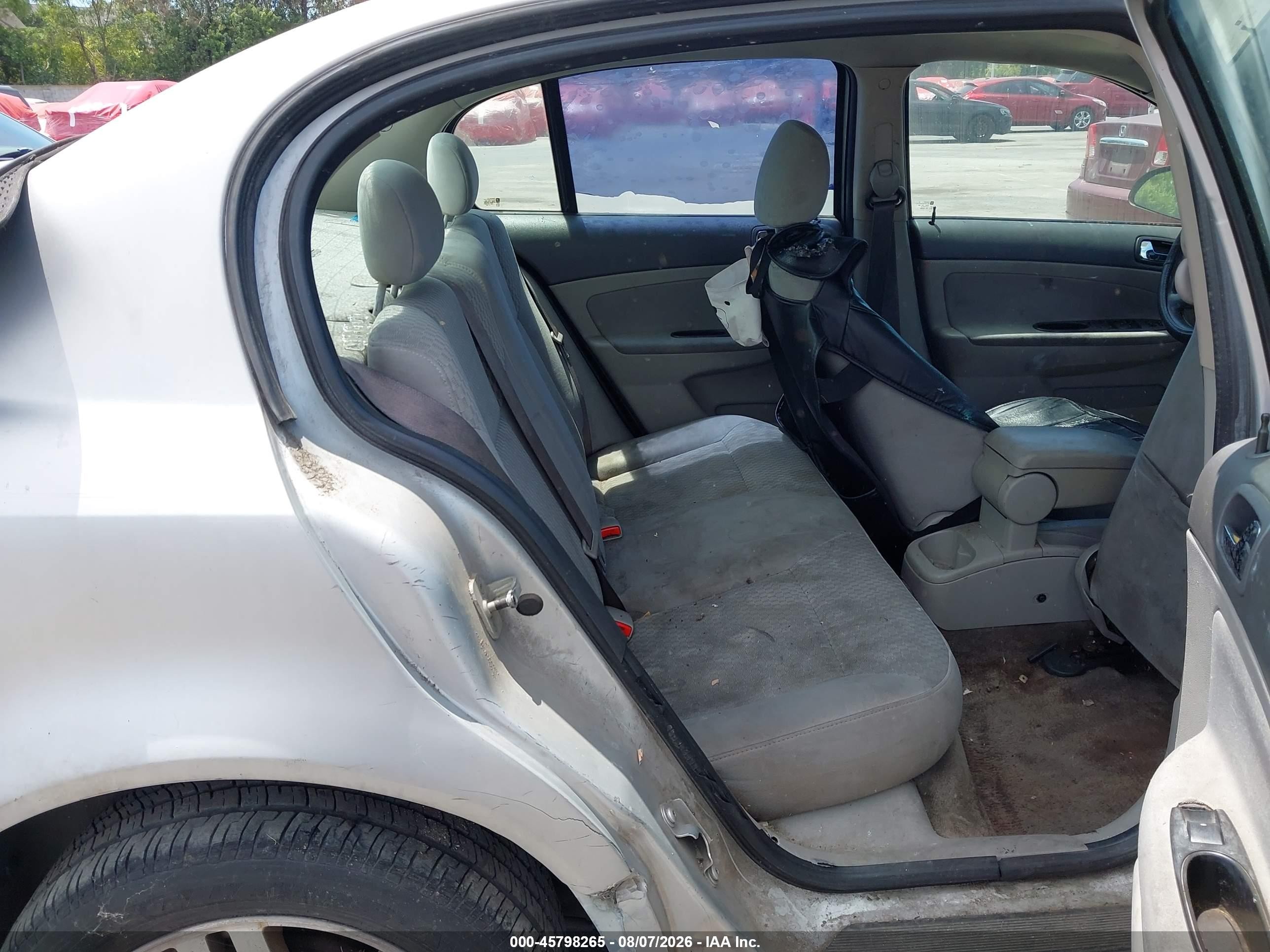 2005 Chevrolet Cobalt Ls Silver vin: 1G1AL52F057500970