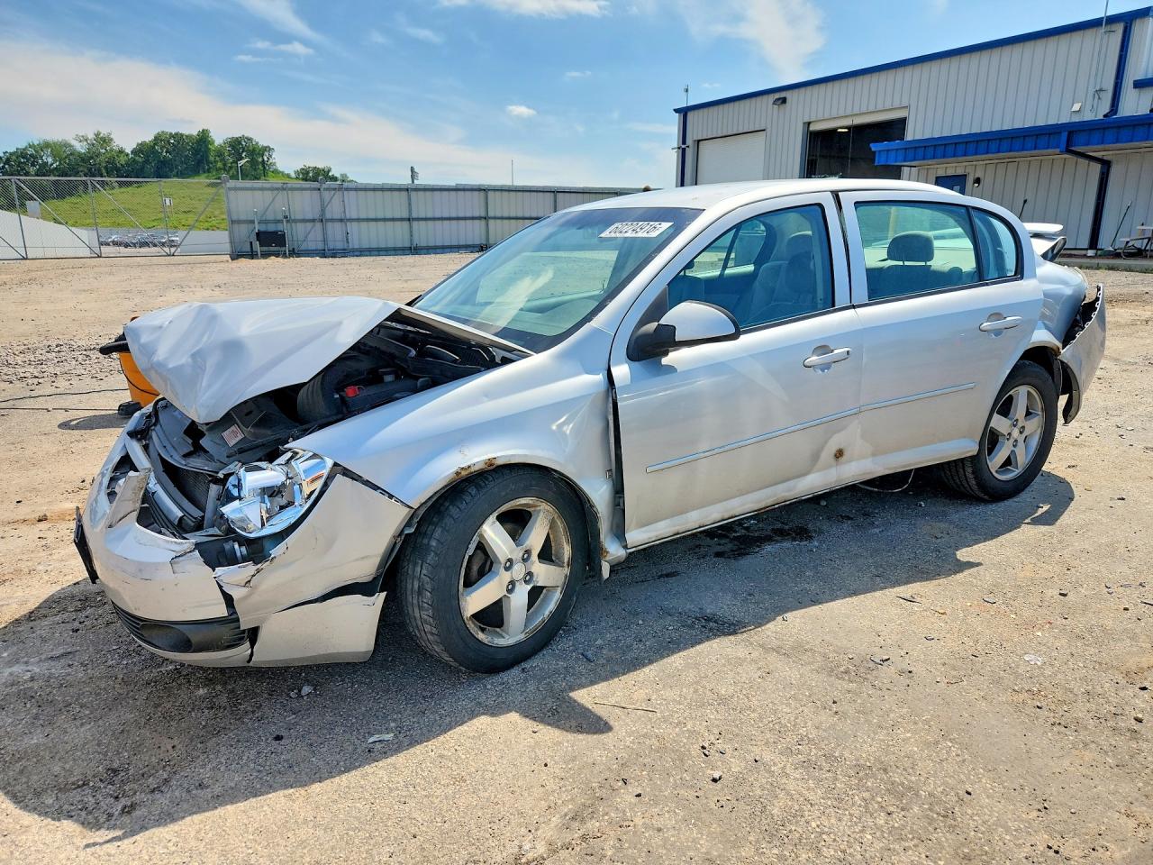2005 Chevrolet Cobalt Ls Silver vin: 1G1AL52F057518756