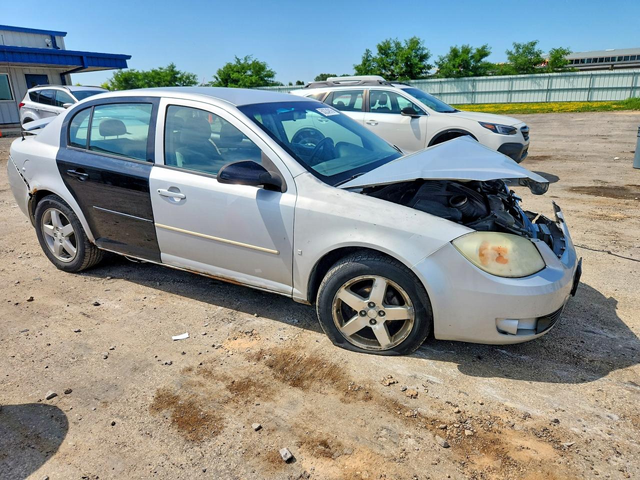 2005 Chevrolet Cobalt Ls Серебряный vin: 1G1AL52F057518756