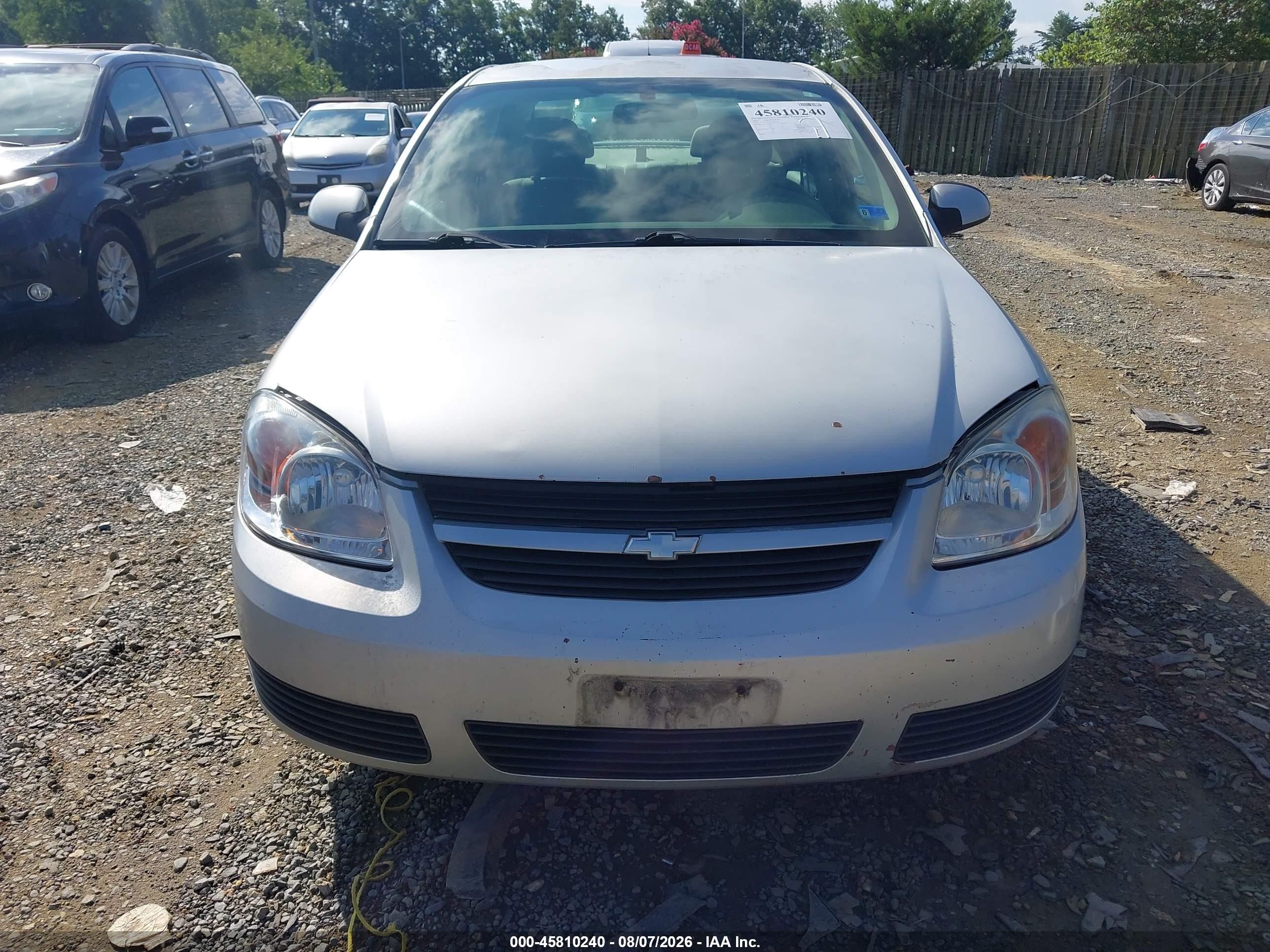 2005 Chevrolet Cobalt Ls Silver vin: 1G1AL52F257561625