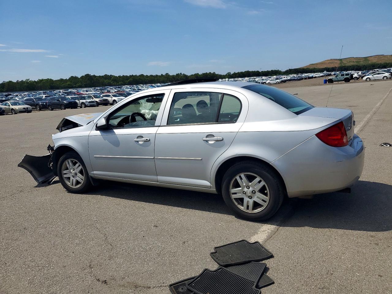 2005 Chevrolet Cobalt Ls Silver vin: 1G1AL52F257592793