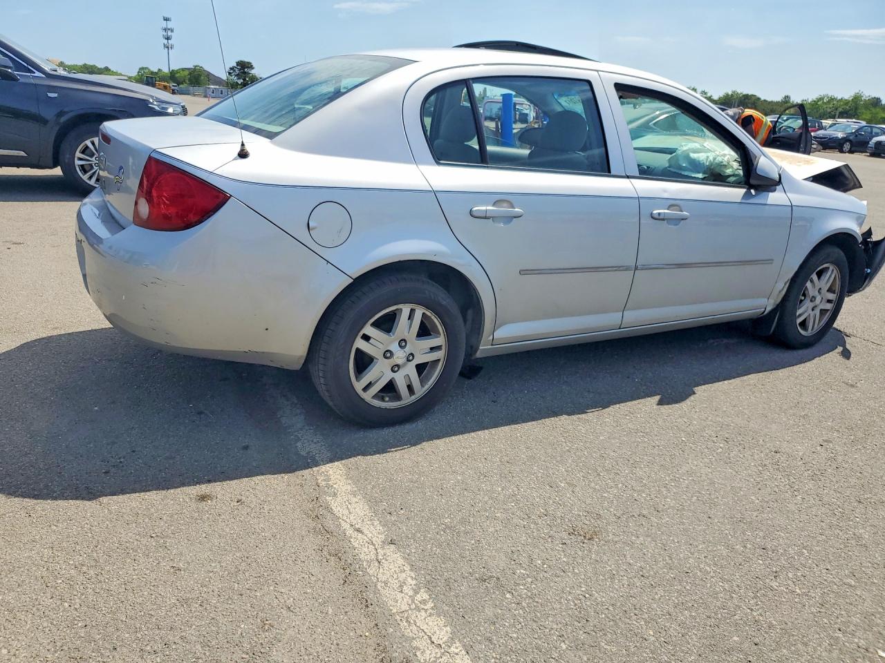 2005 Chevrolet Cobalt Ls Silver vin: 1G1AL52F257592793