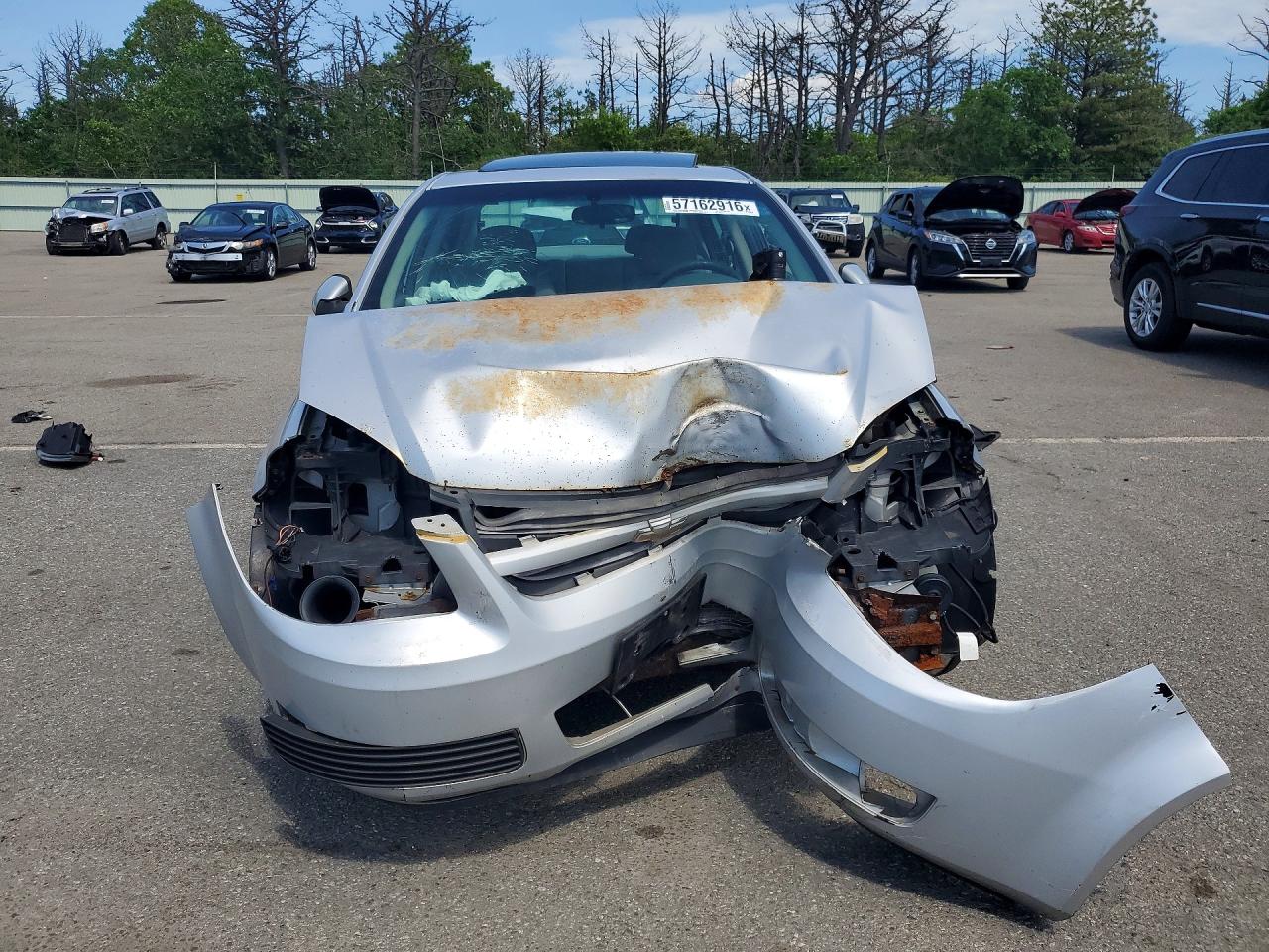 2005 Chevrolet Cobalt Ls Silver vin: 1G1AL52F257592793
