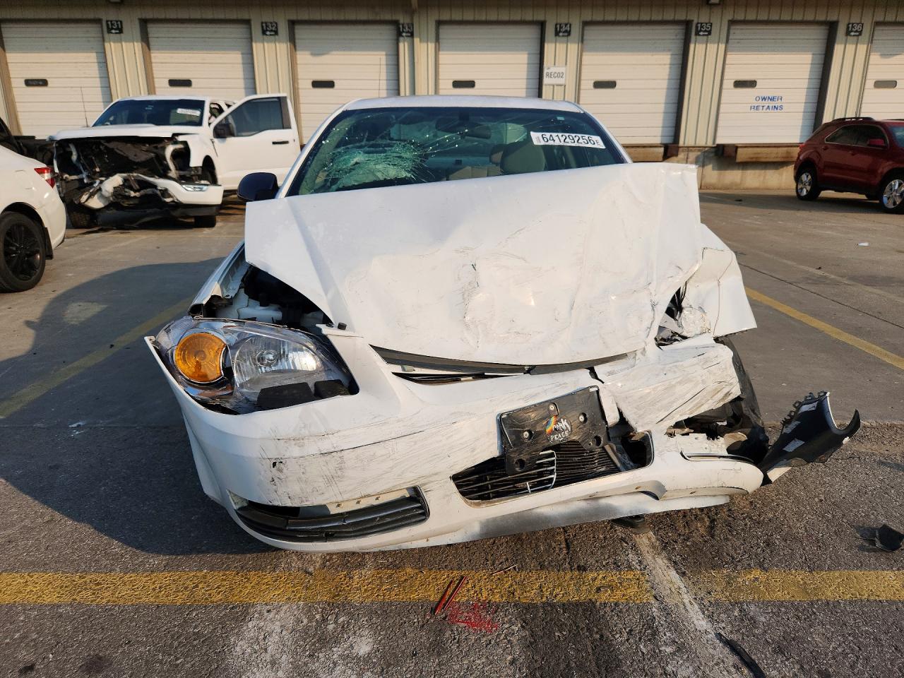 2005 Chevrolet Cobalt Ls White vin: 1G1AL52F457554367