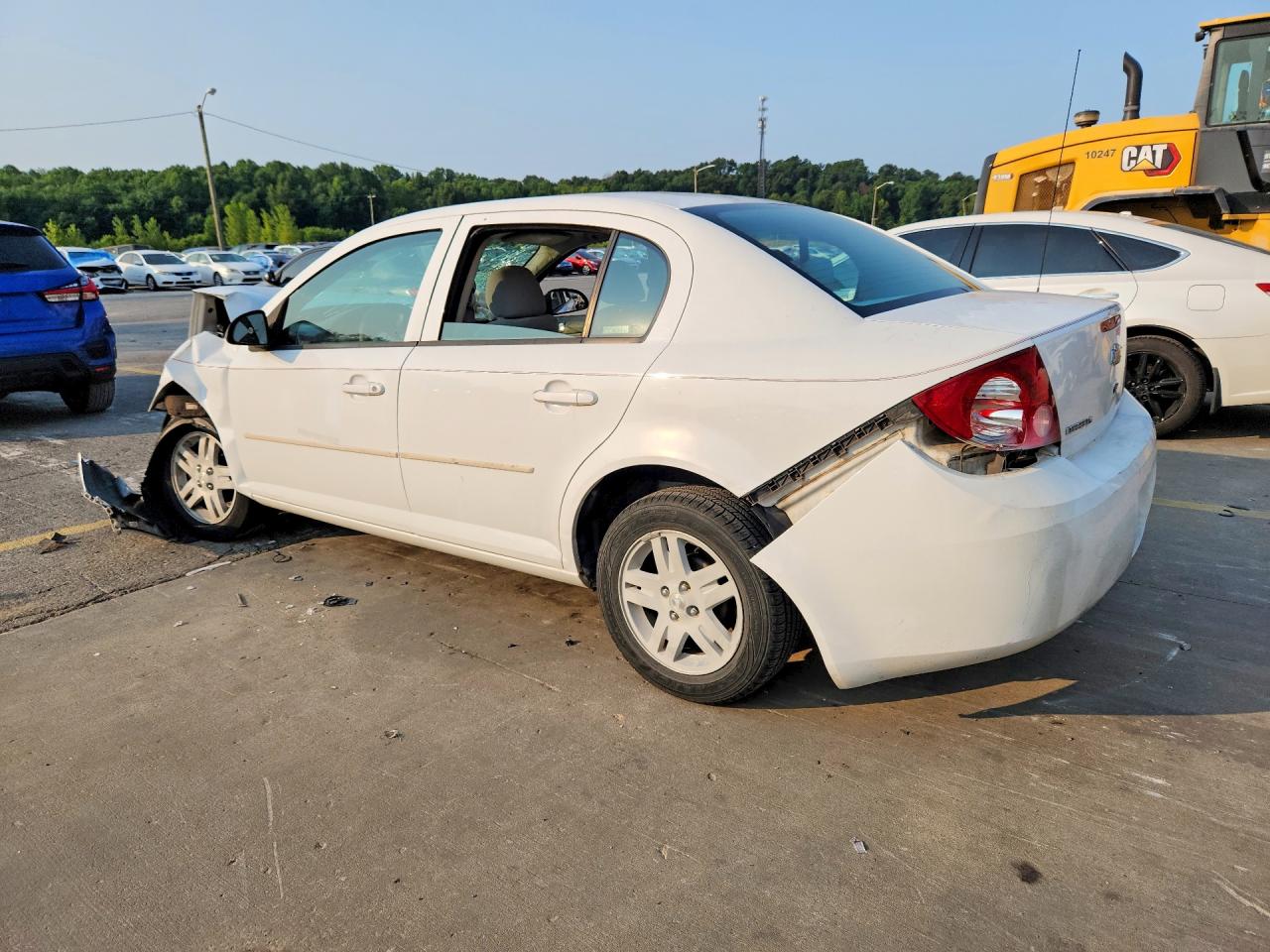 2005 Chevrolet Cobalt Ls White vin: 1G1AL52F457554367