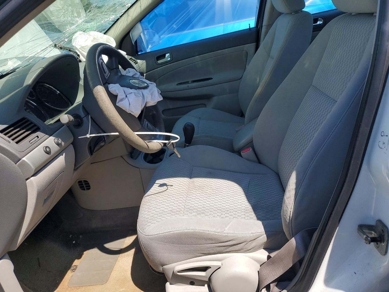 2005 Chevrolet Cobalt Ls White vin: 1G1AL52F457554367