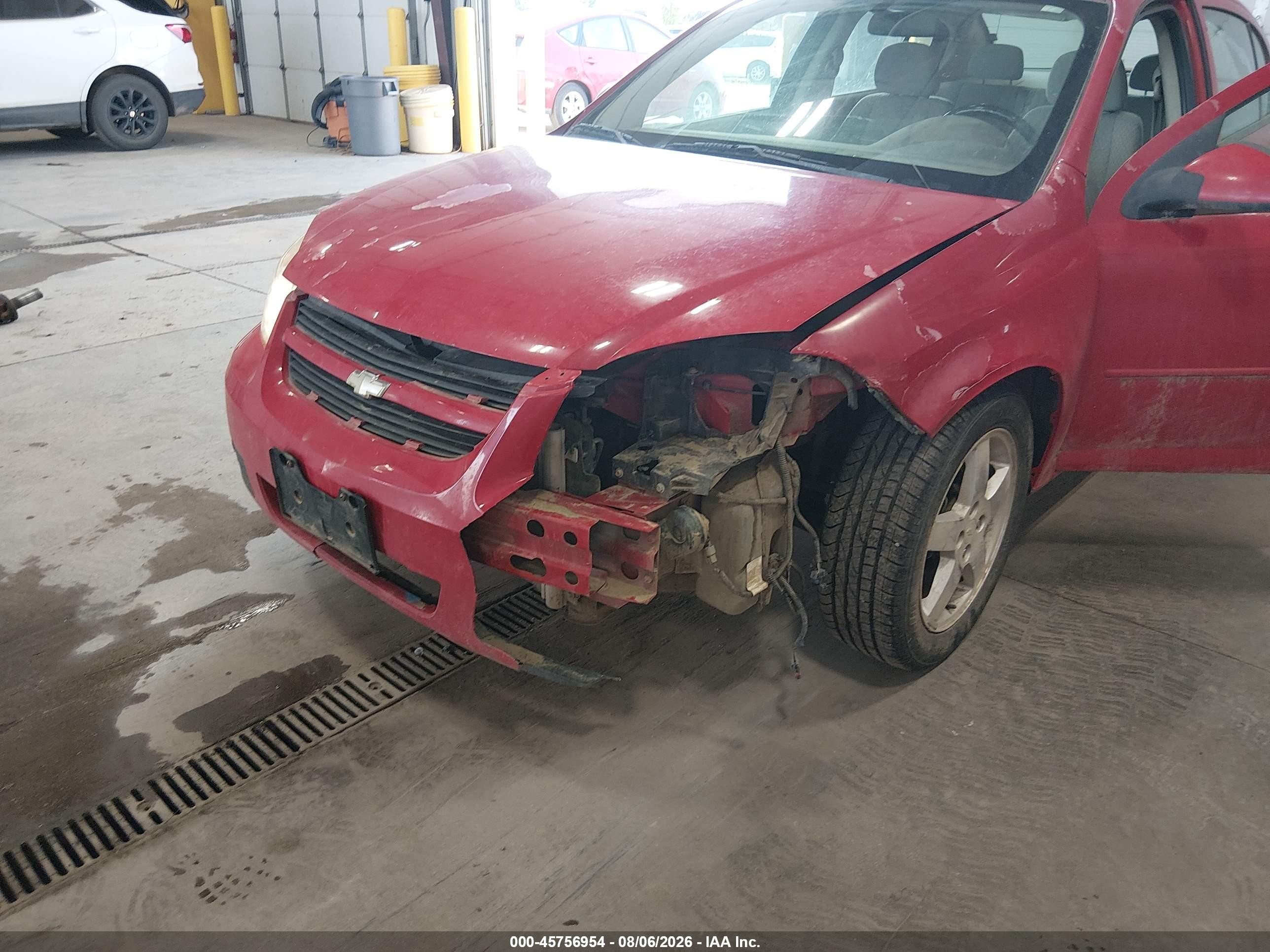 2005 Chevrolet Cobalt Ls Красный vin: 1G1AL52F457624627