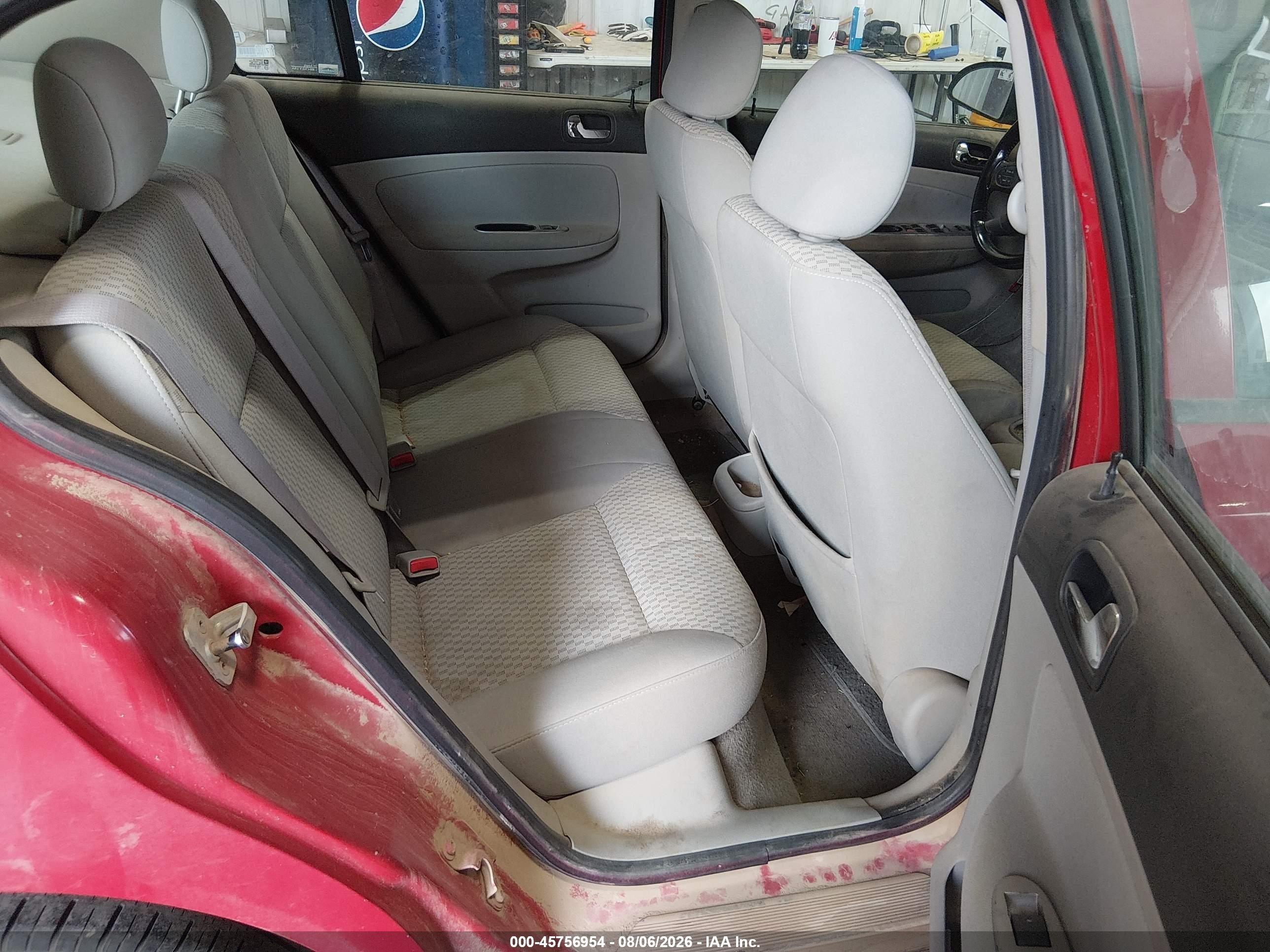 2005 Chevrolet Cobalt Ls Красный vin: 1G1AL52F457624627