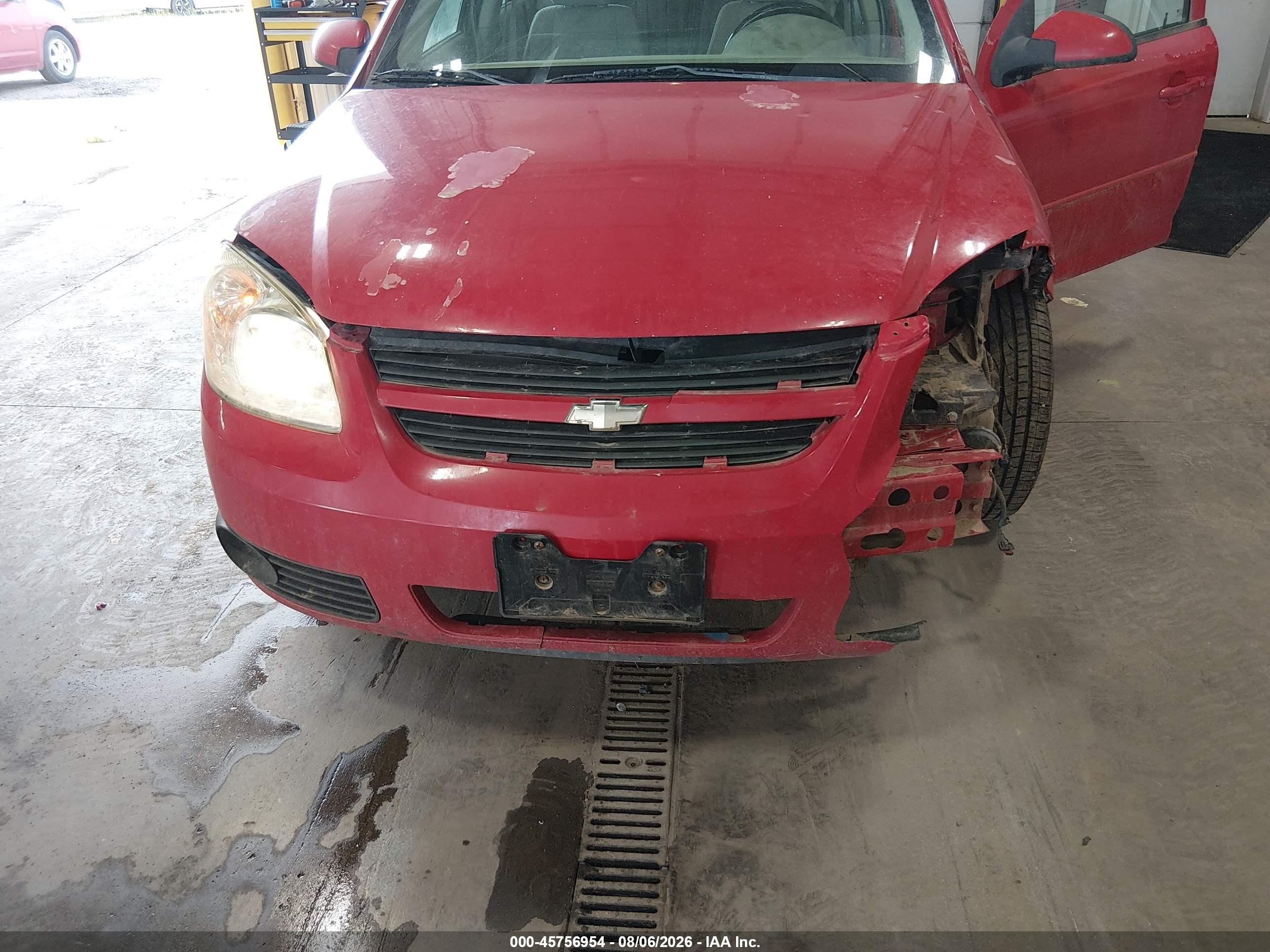 2005 Chevrolet Cobalt Ls Красный vin: 1G1AL52F457624627