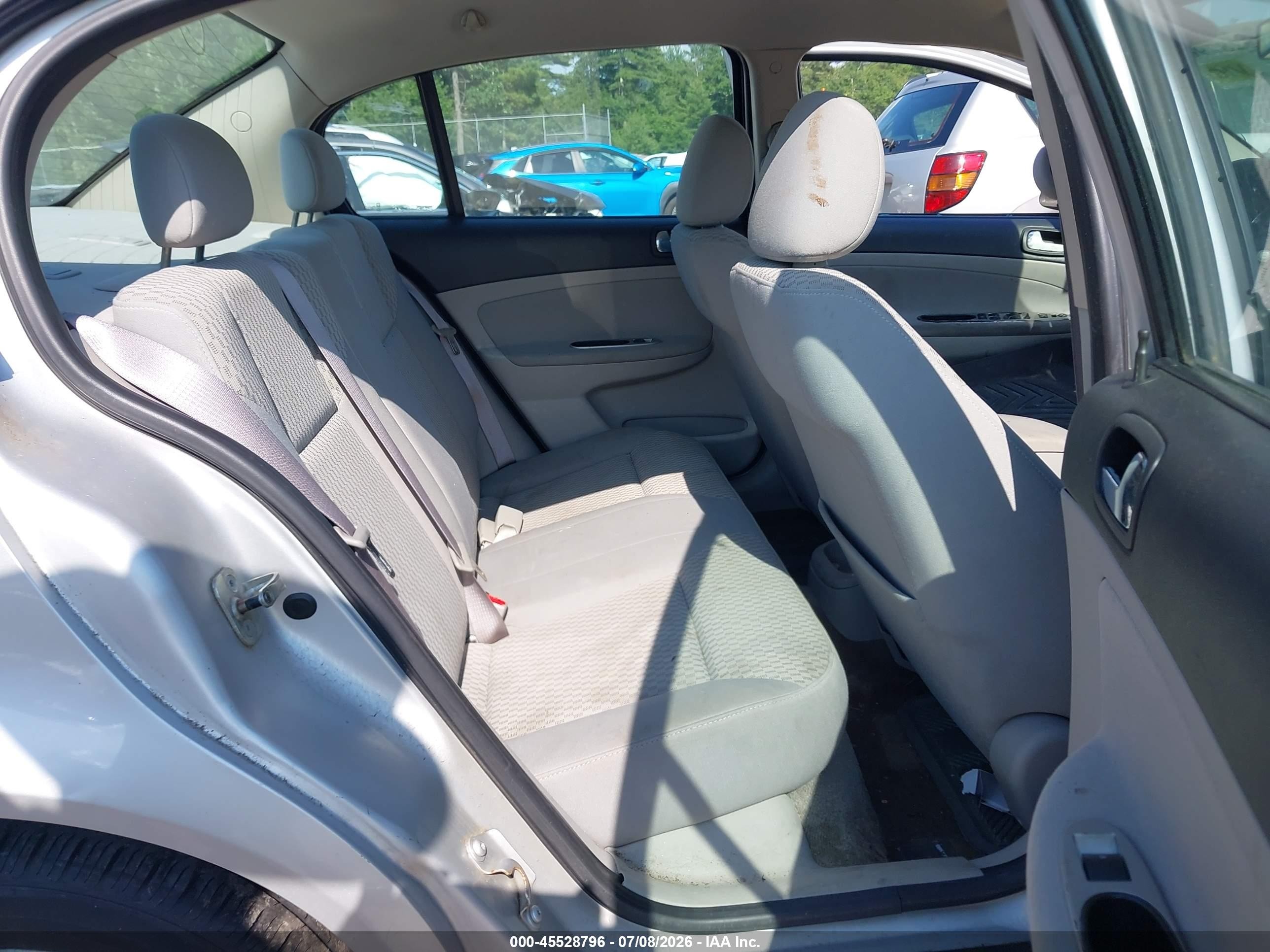2005 Chevrolet Cobalt Ls Silver vin: 1G1AL52F657507096
