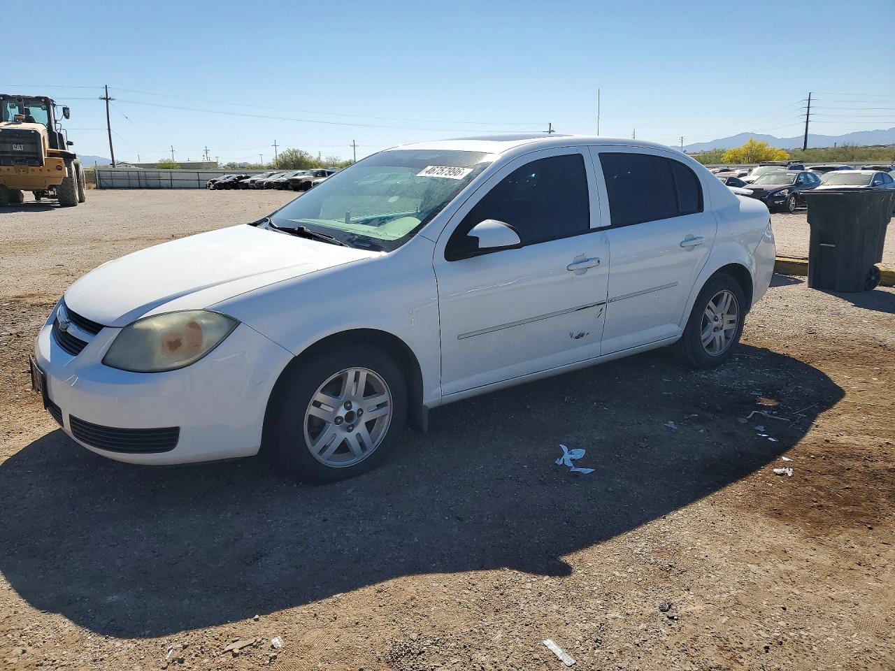 2005 Chevrolet Cobalt Ls Белый vin: 1G1AL52F657659508