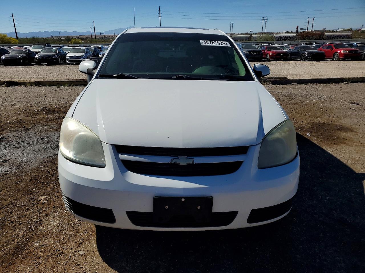 2005 Chevrolet Cobalt Ls Белый vin: 1G1AL52F657659508
