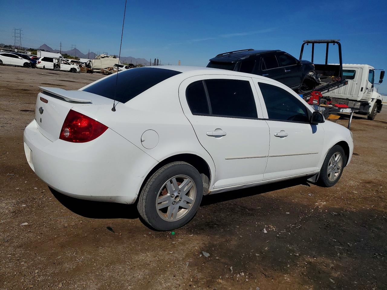 2005 Chevrolet Cobalt Ls Белый vin: 1G1AL52F657659508