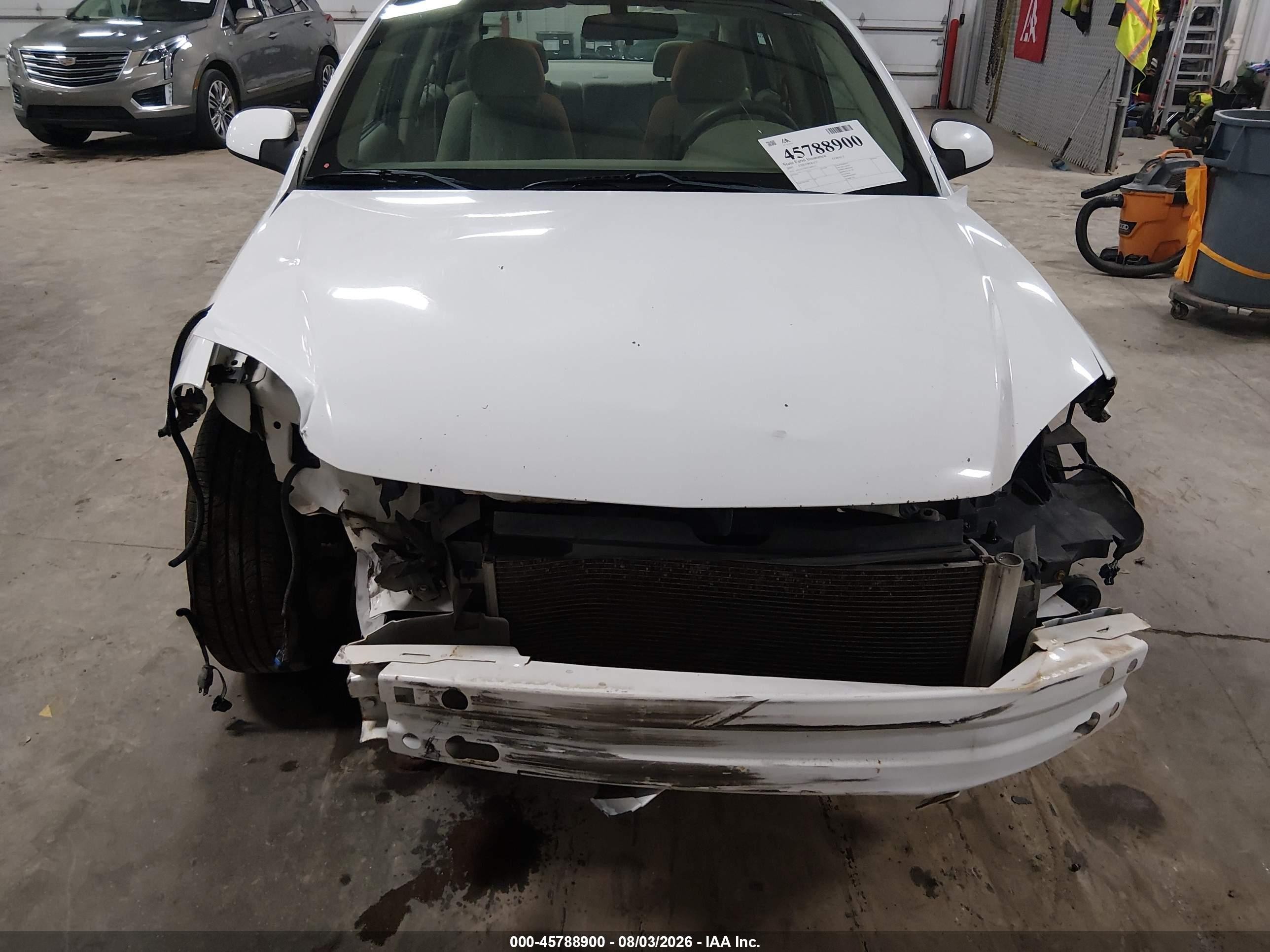 2005 Chevrolet Cobalt Ls White vin: 1G1AL52F657666314