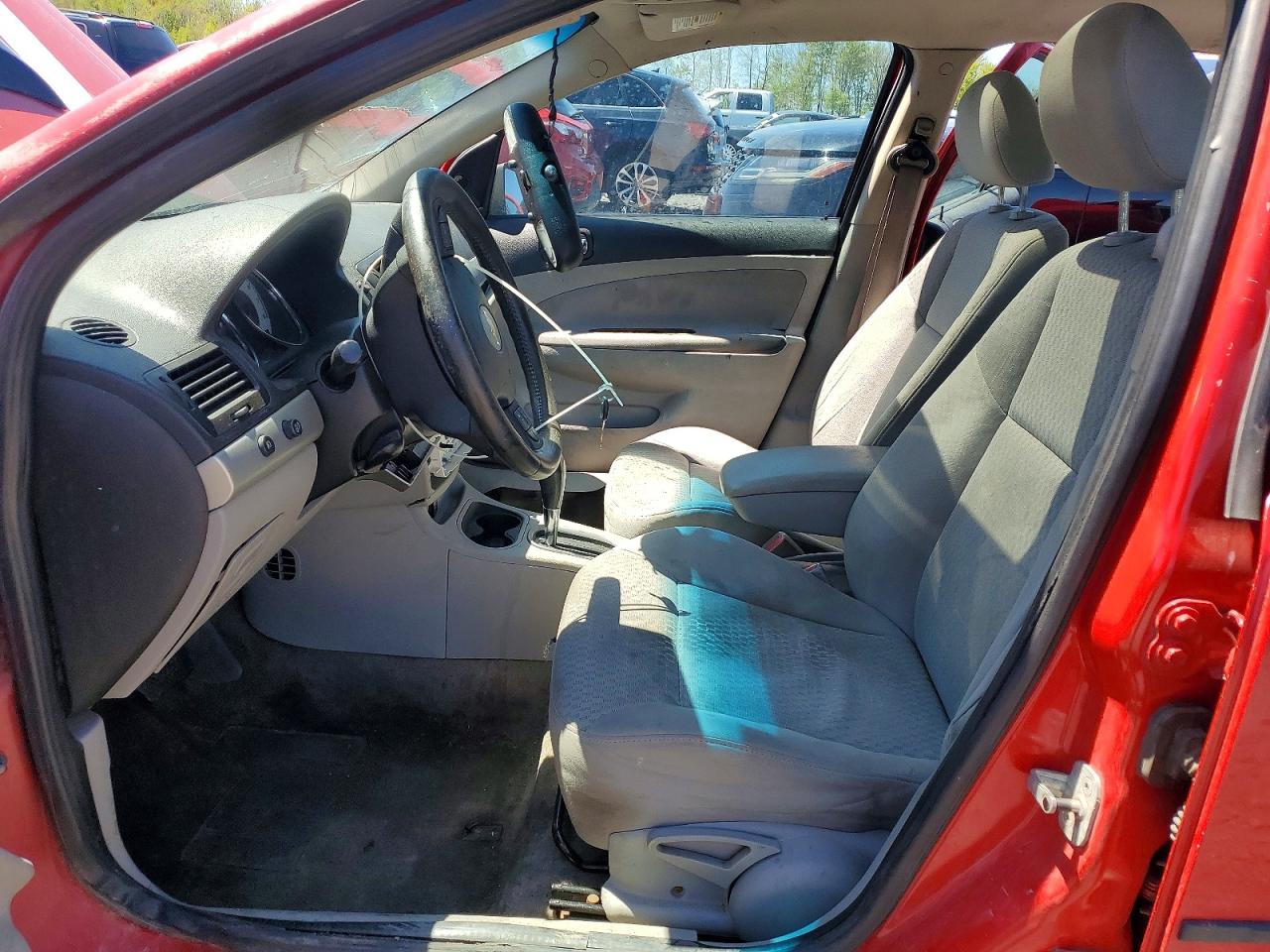 2005 Chevrolet Cobalt Ls Red vin: 1G1AL52F757609684