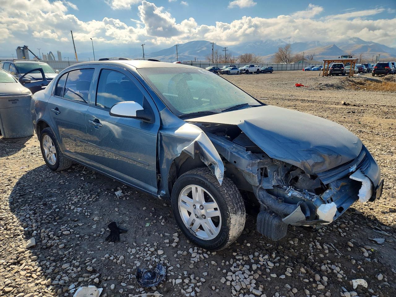 2005 Chevrolet Cobalt Ls Blue vin: 1G1AL52F857524773