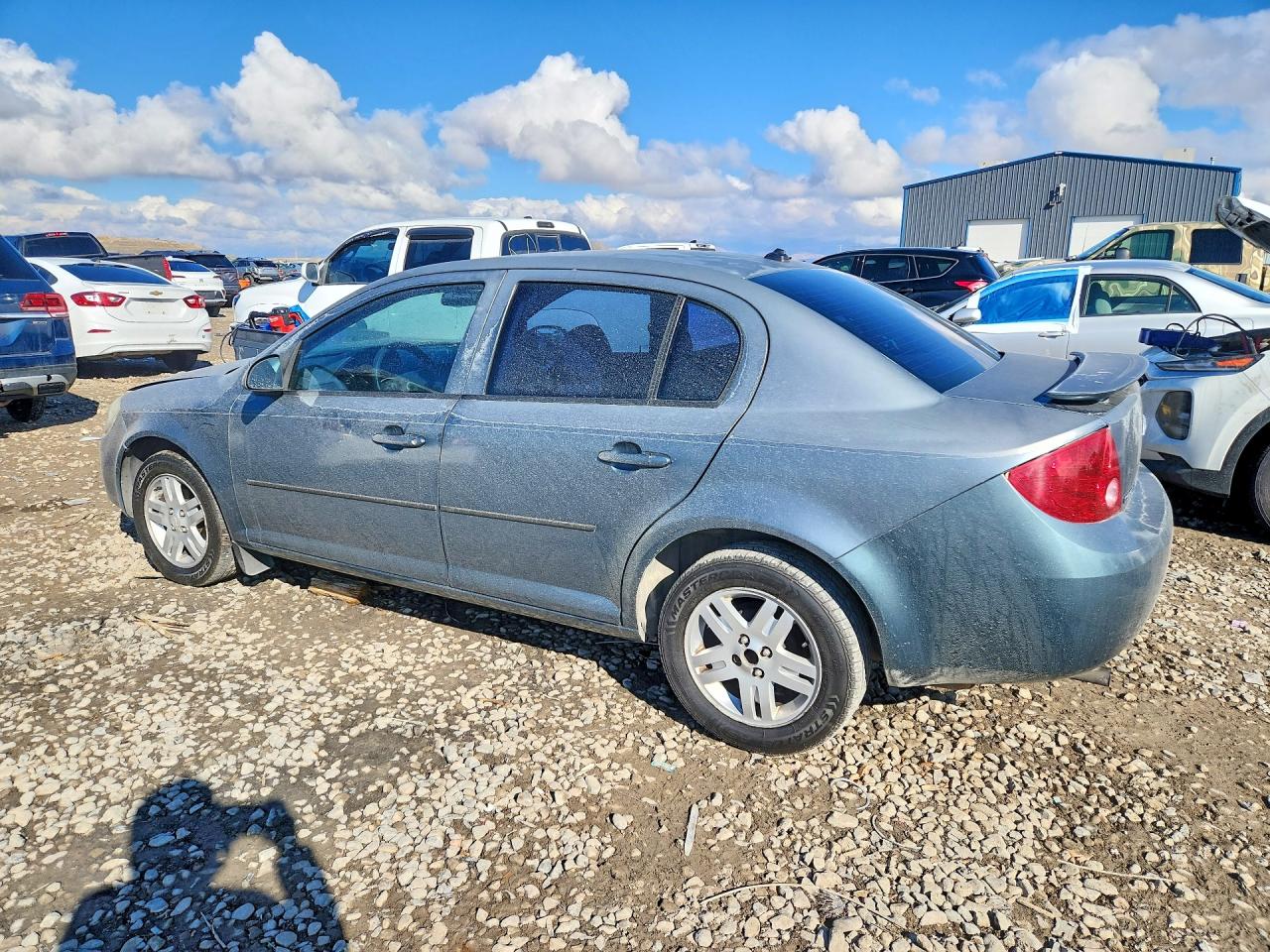 2005 Chevrolet Cobalt Ls Blue vin: 1G1AL52F857524773