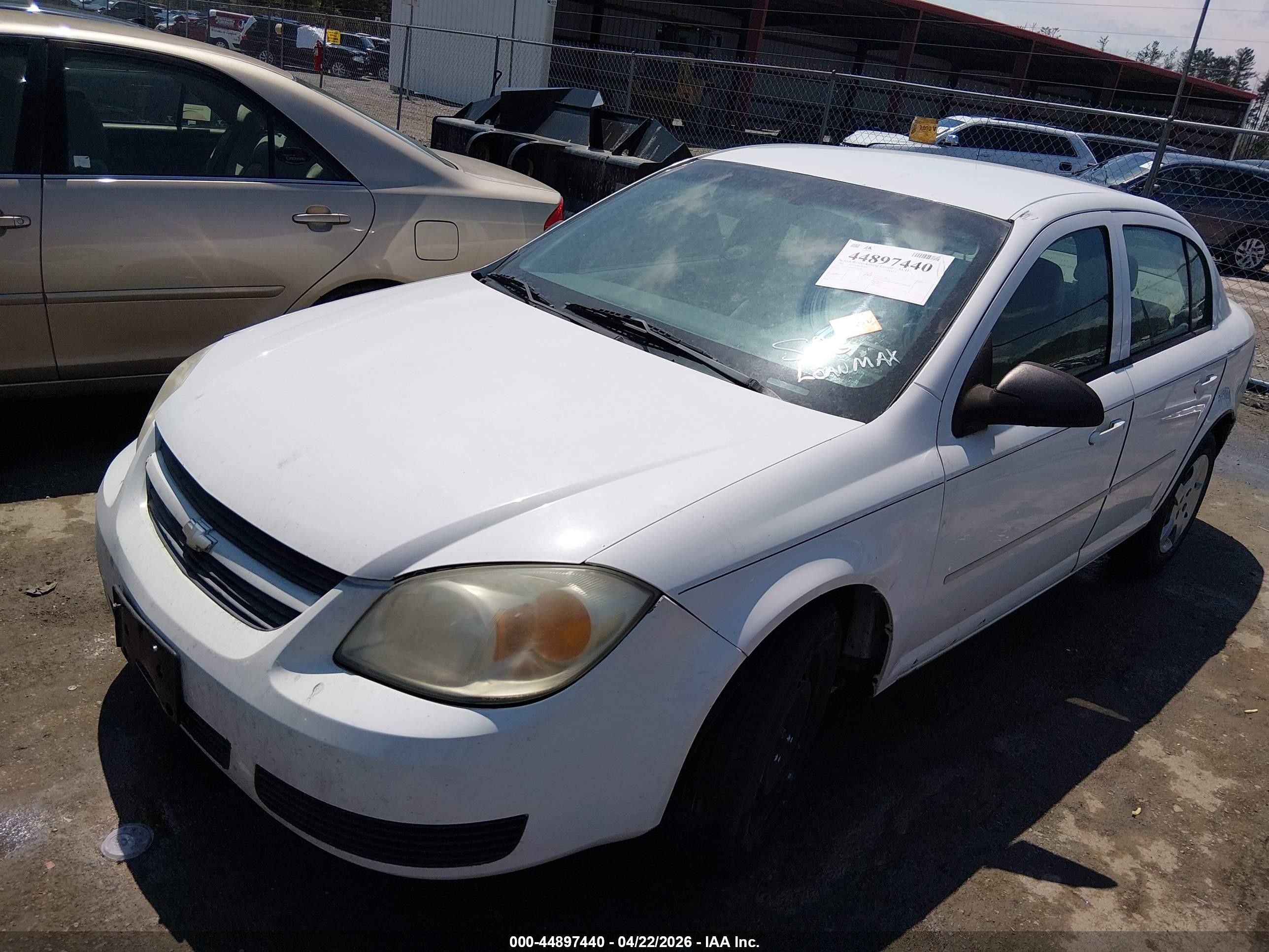 2005 Chevrolet Cobalt Ls White vin: 1G1AL52F957528198