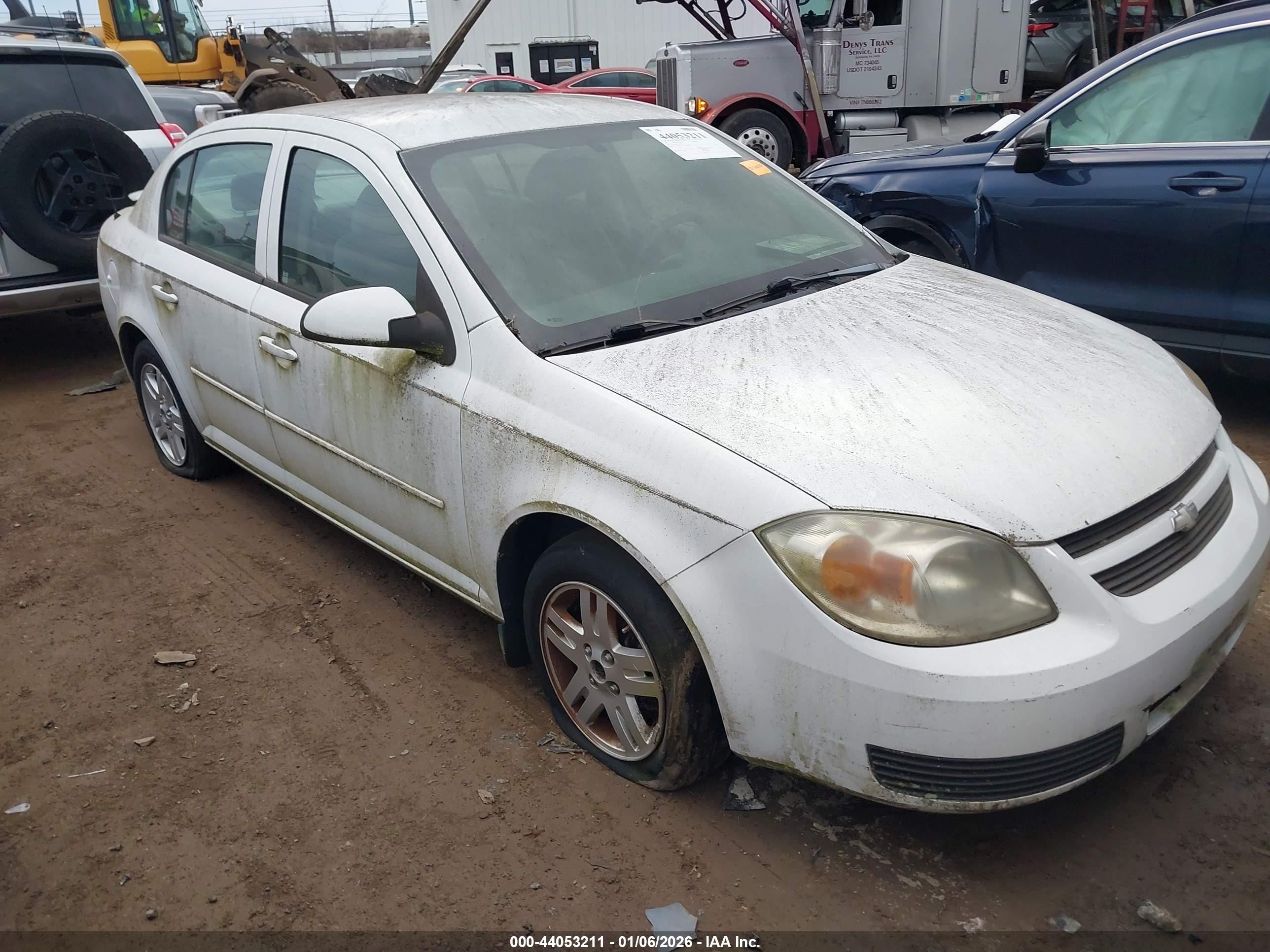 2005 Chevrolet Cobalt Ls White vin: 1G1AL52F957534017