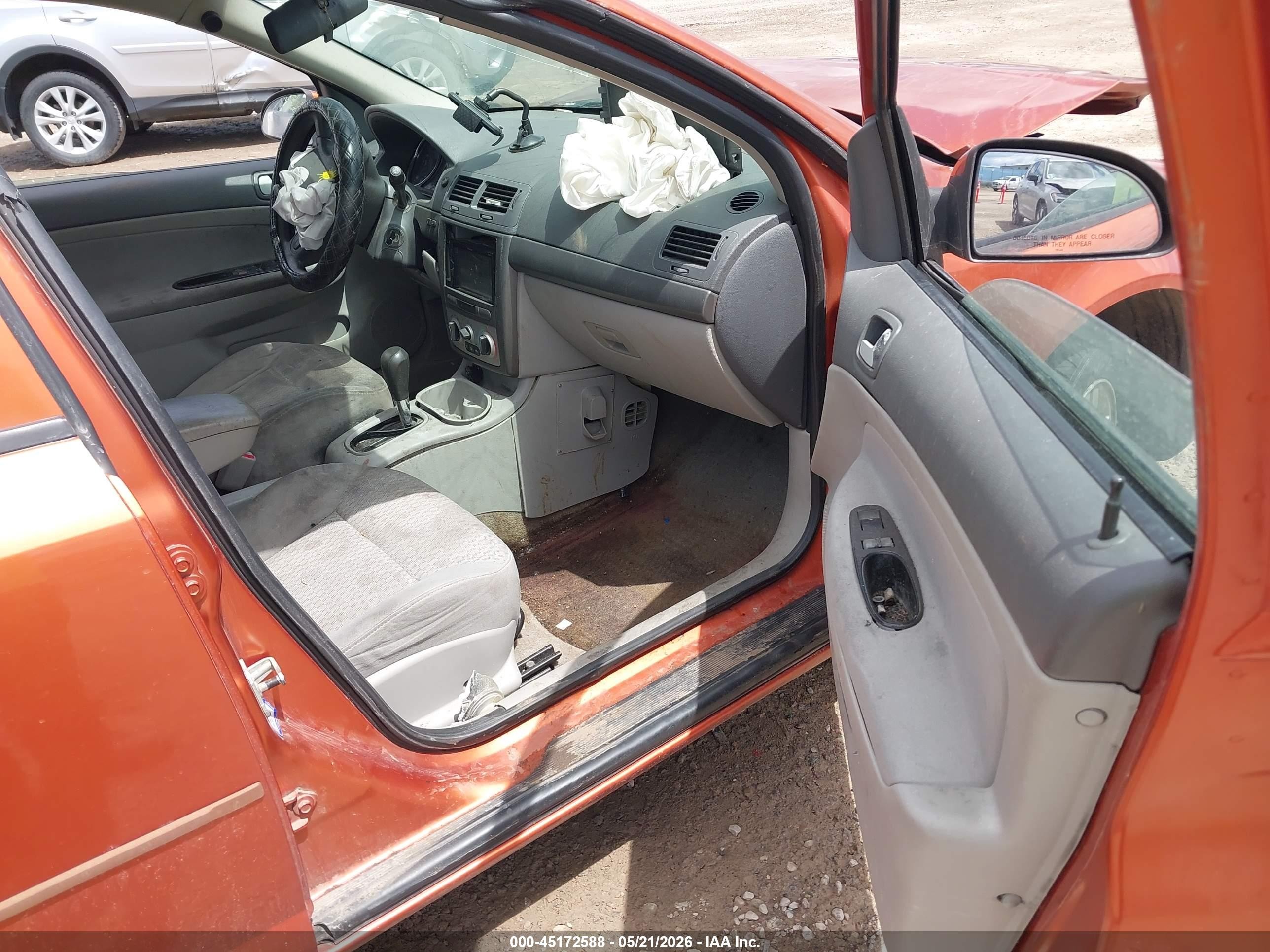 2005 Chevrolet Cobalt Ls Orange vin: 1G1AL52F957536916