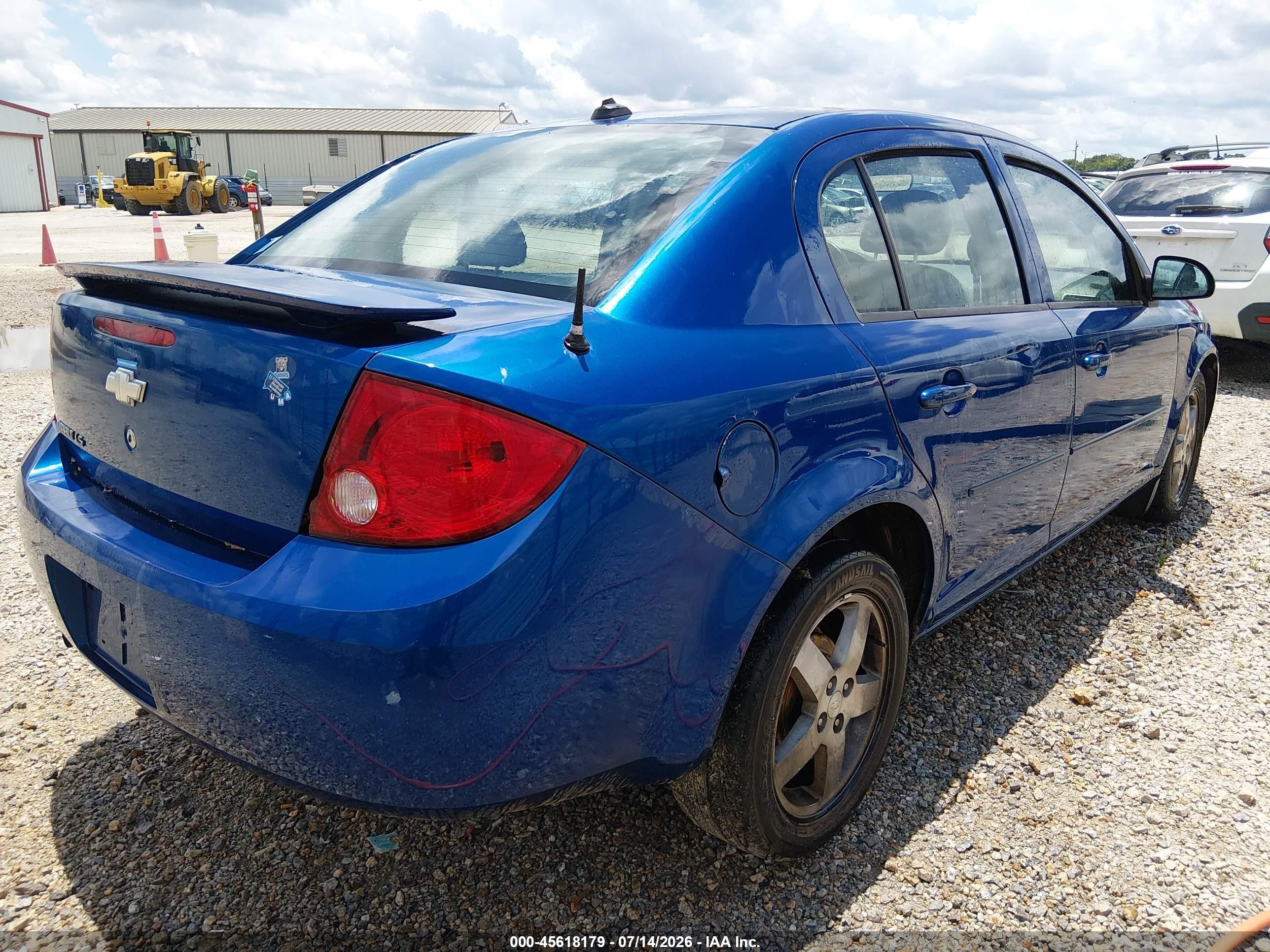 2005 Chevrolet Cobalt Ls Blue vin: 1G1AL52FX57638077