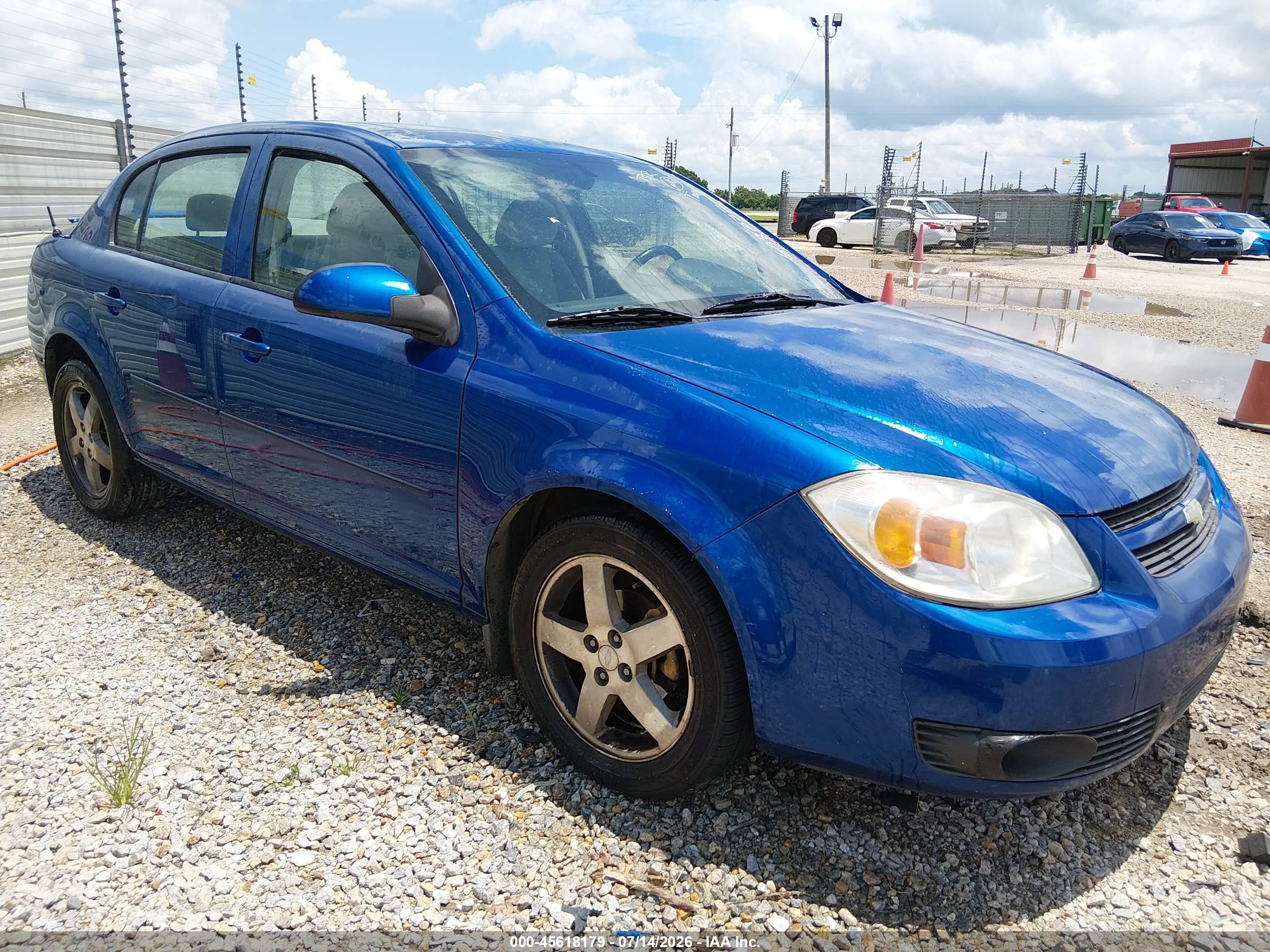 2005 Chevrolet Cobalt Ls Синий vin: 1G1AL52FX57638077