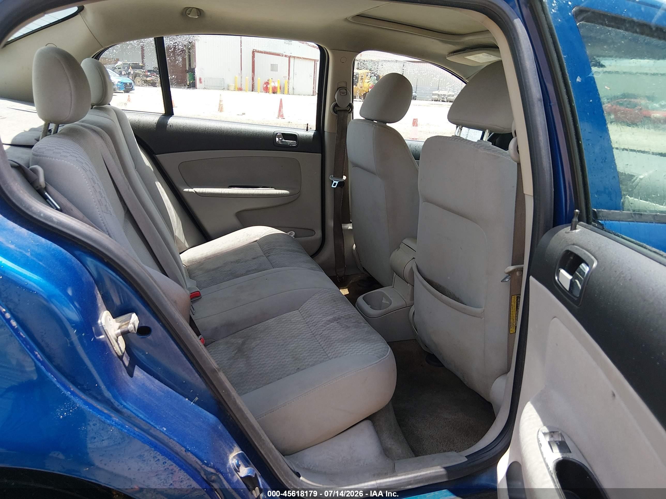 2005 Chevrolet Cobalt Ls Blue vin: 1G1AL52FX57638077