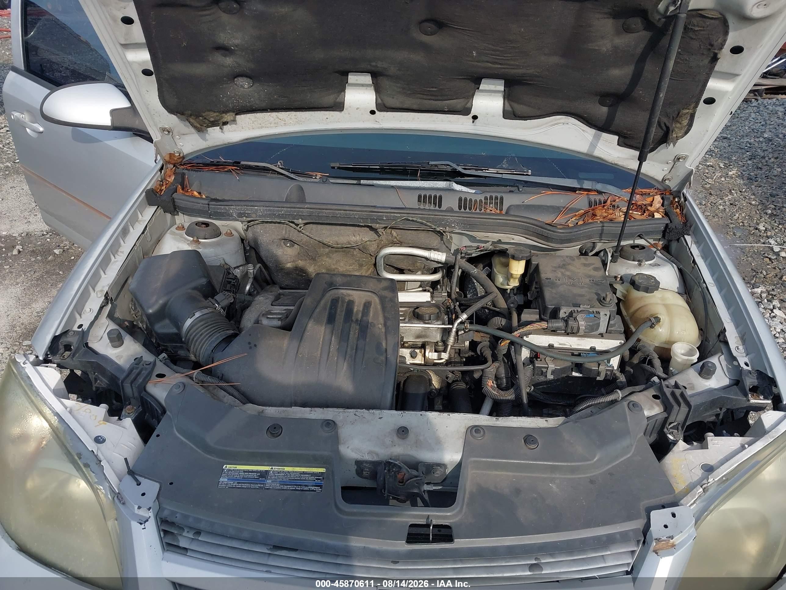 2005 Chevrolet Cobalt Ls Silver vin: 1G1AL54F757584041