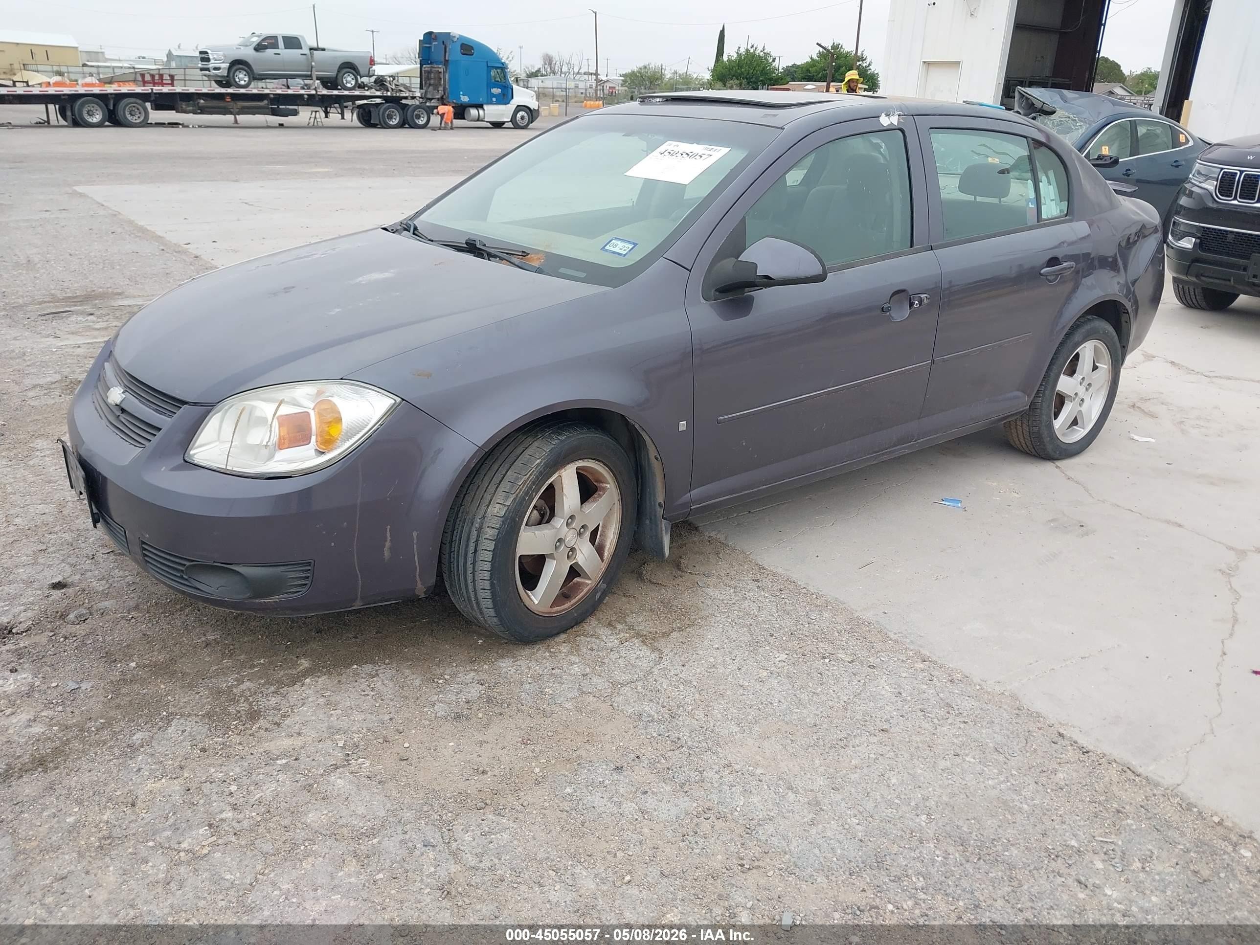 2006 Chevrolet Cobalt Lt Gray vin: 1G1AL55F067639705