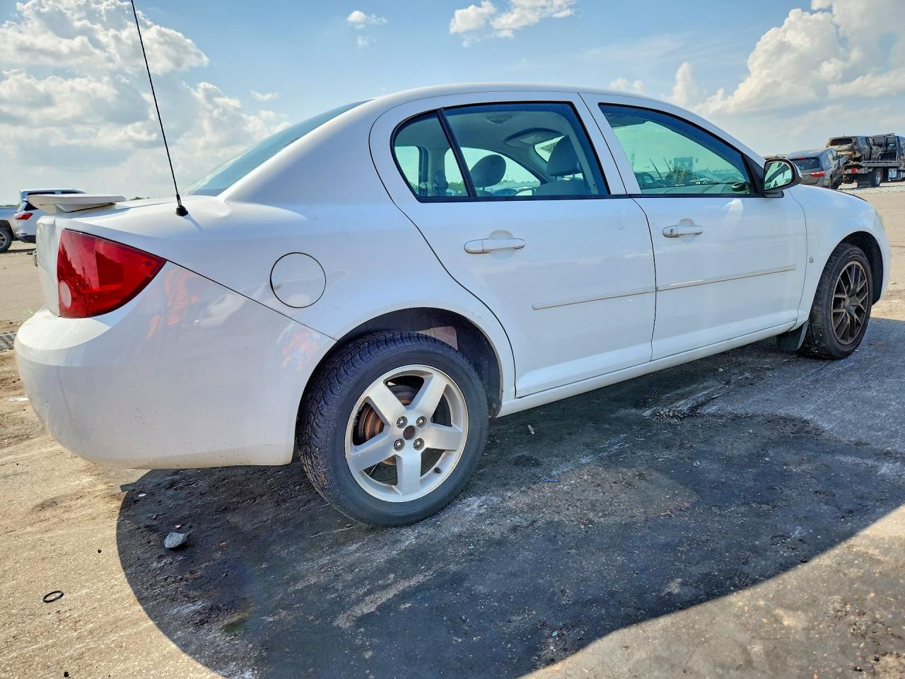 2006 Chevrolet Cobalt Lt White vin: 1G1AL55F067762534