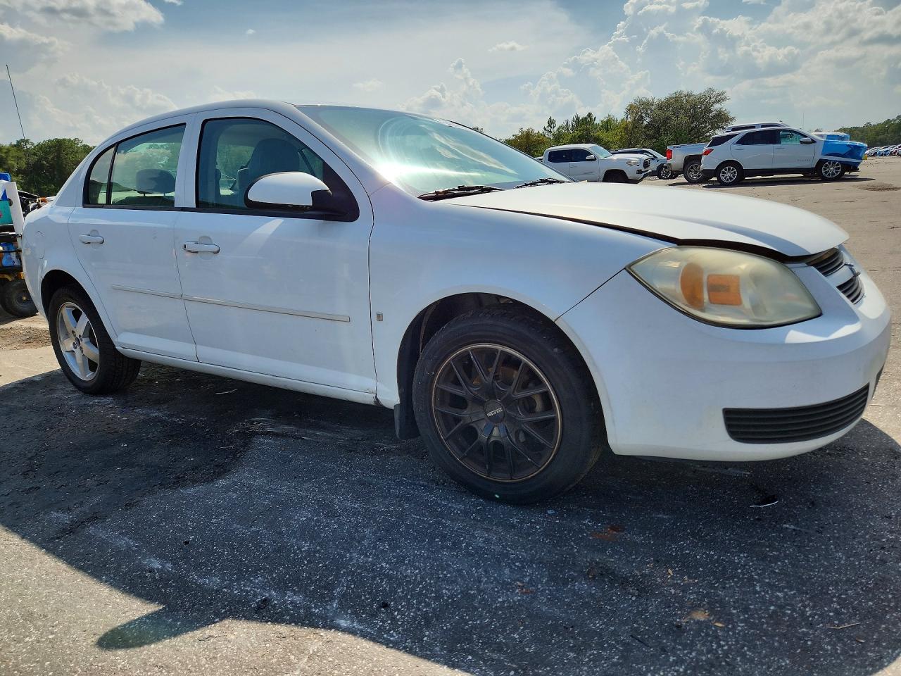 2006 Chevrolet Cobalt Lt White vin: 1G1AL55F067762534