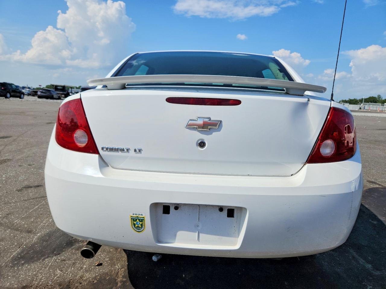 2006 Chevrolet Cobalt Lt White vin: 1G1AL55F067762534