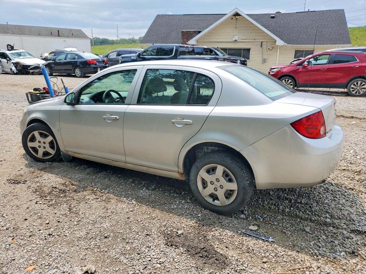 2007 Chevrolet Cobalt Lt Silver vin: 1G1AL55F177177107