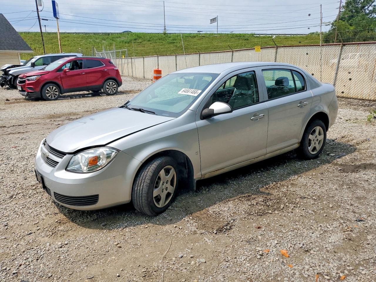 2007 Chevrolet Cobalt Lt Silver vin: 1G1AL55F177177107