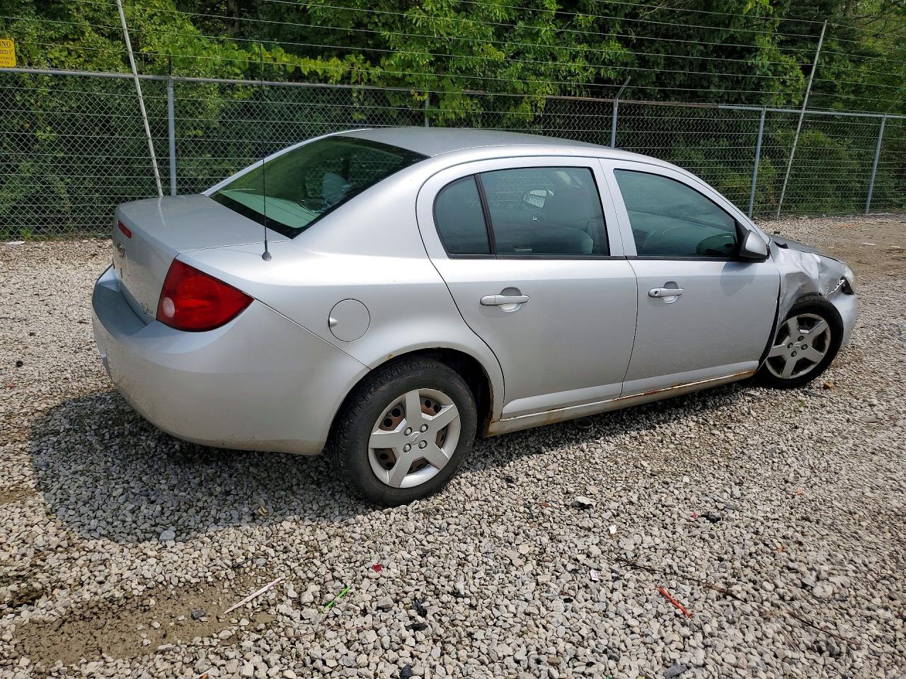 2007 Chevrolet Cobalt Lt Silver vin: 1G1AL55F177177107