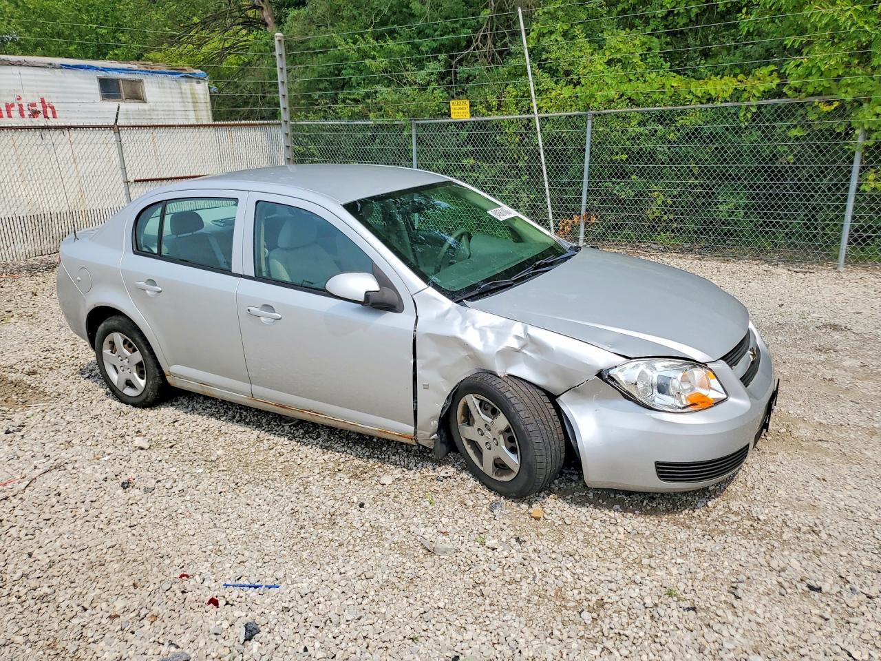2007 Chevrolet Cobalt Lt Silver vin: 1G1AL55F177177107