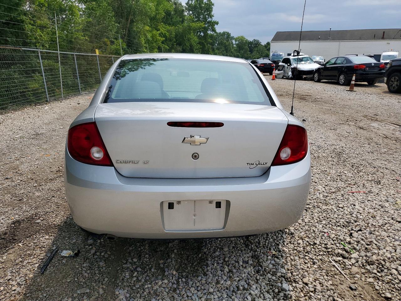 2007 Chevrolet Cobalt Lt Silver vin: 1G1AL55F177177107