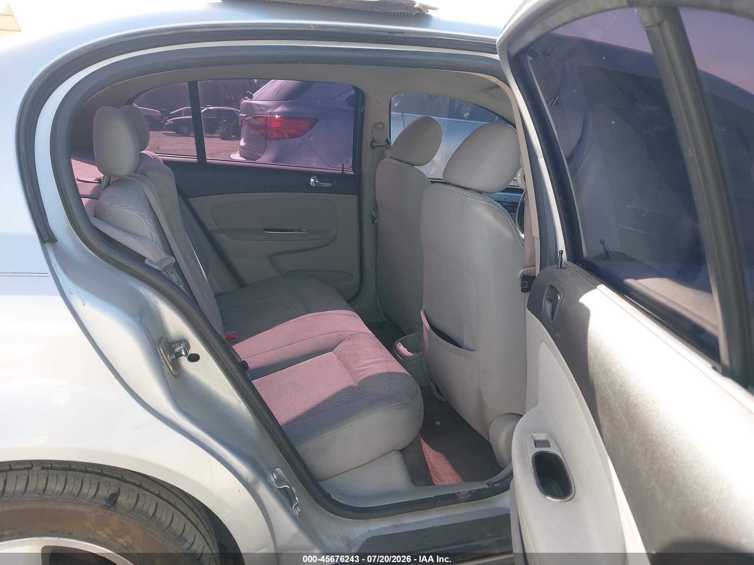 2007 Chevrolet Cobalt Lt Silver vin: 1G1AL55F177309914