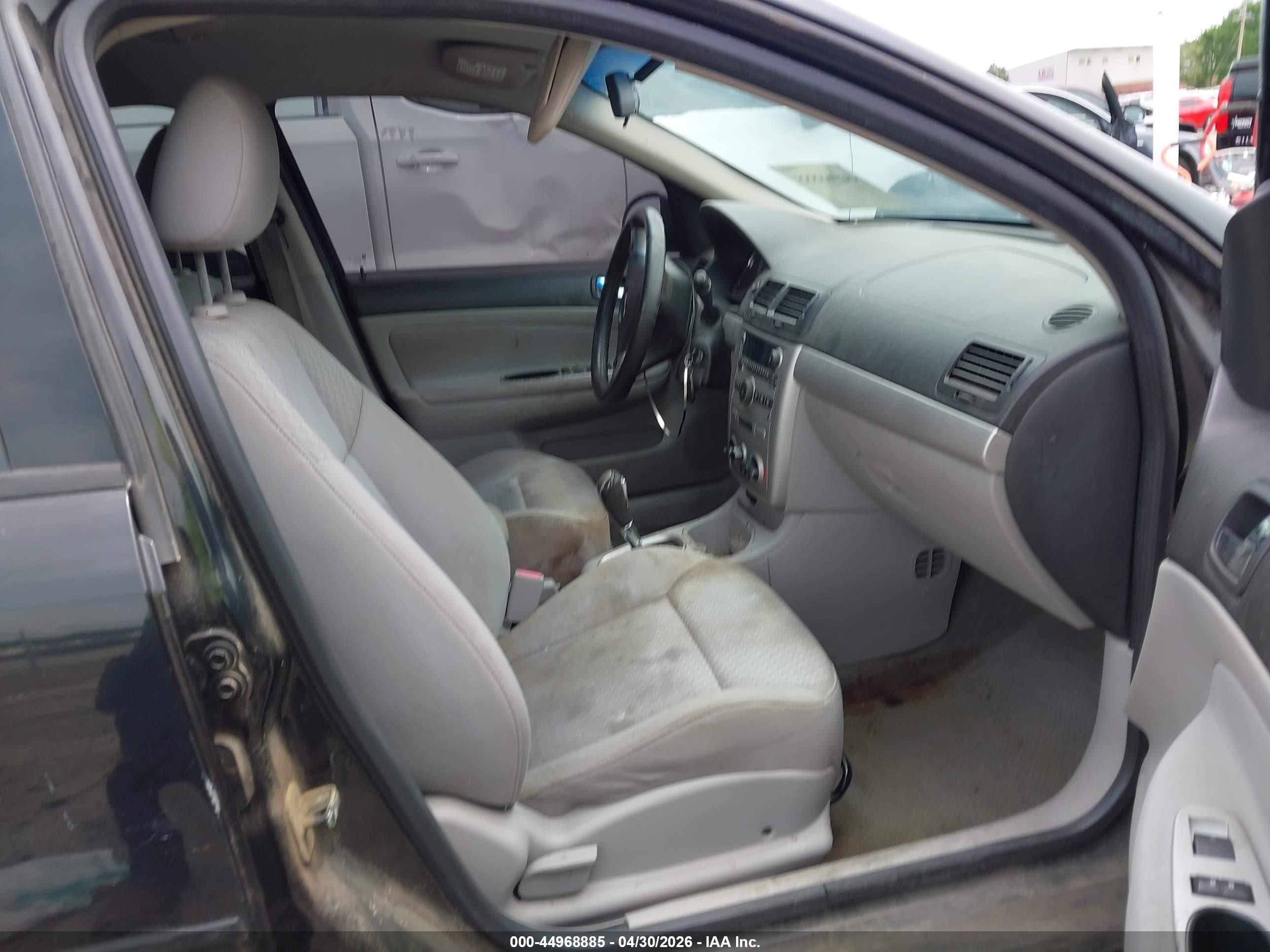 2007 Chevrolet Cobalt Lt Black vin: 1G1AL55F177380000
