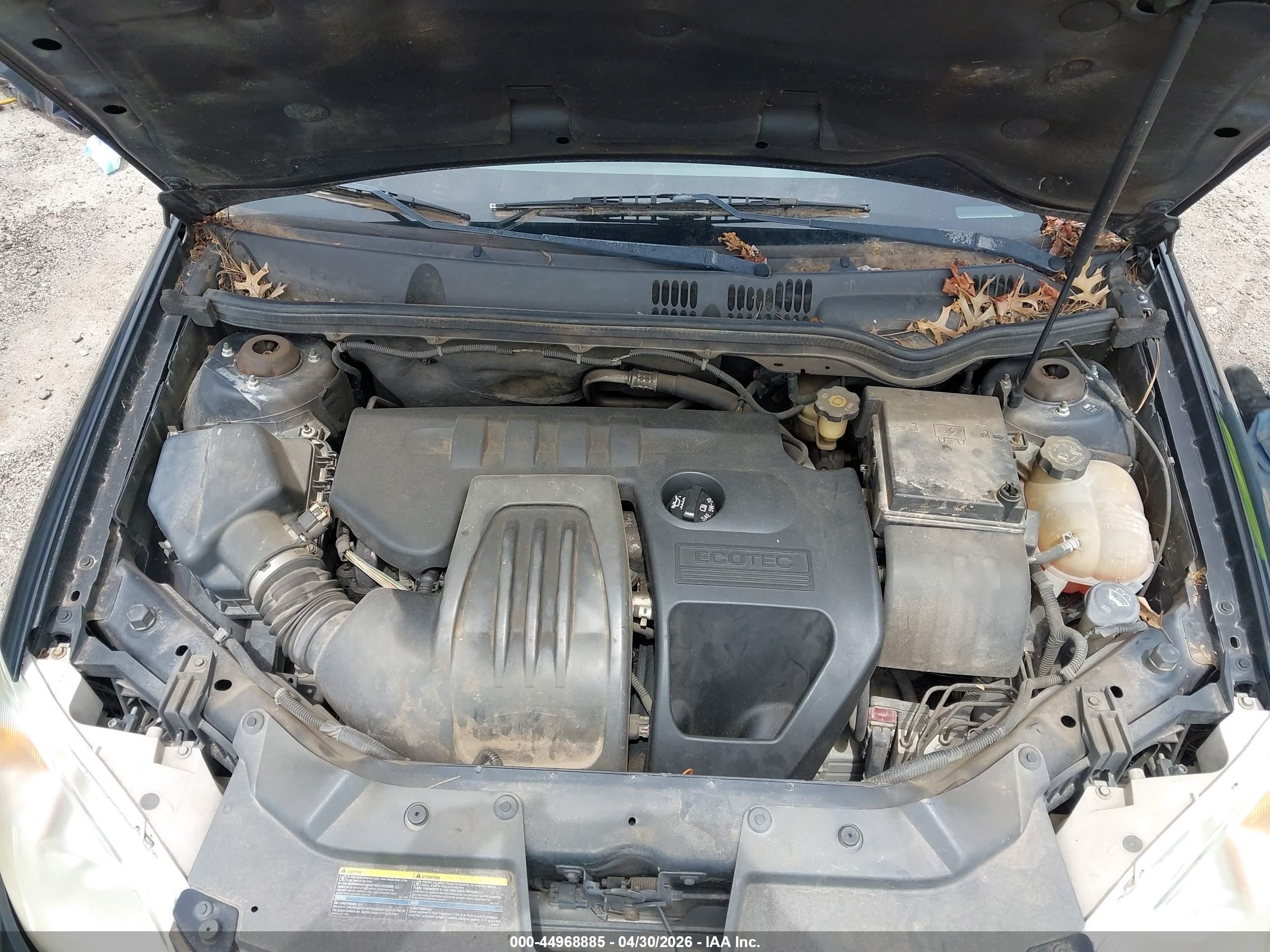 2007 Chevrolet Cobalt Lt Black vin: 1G1AL55F177380000