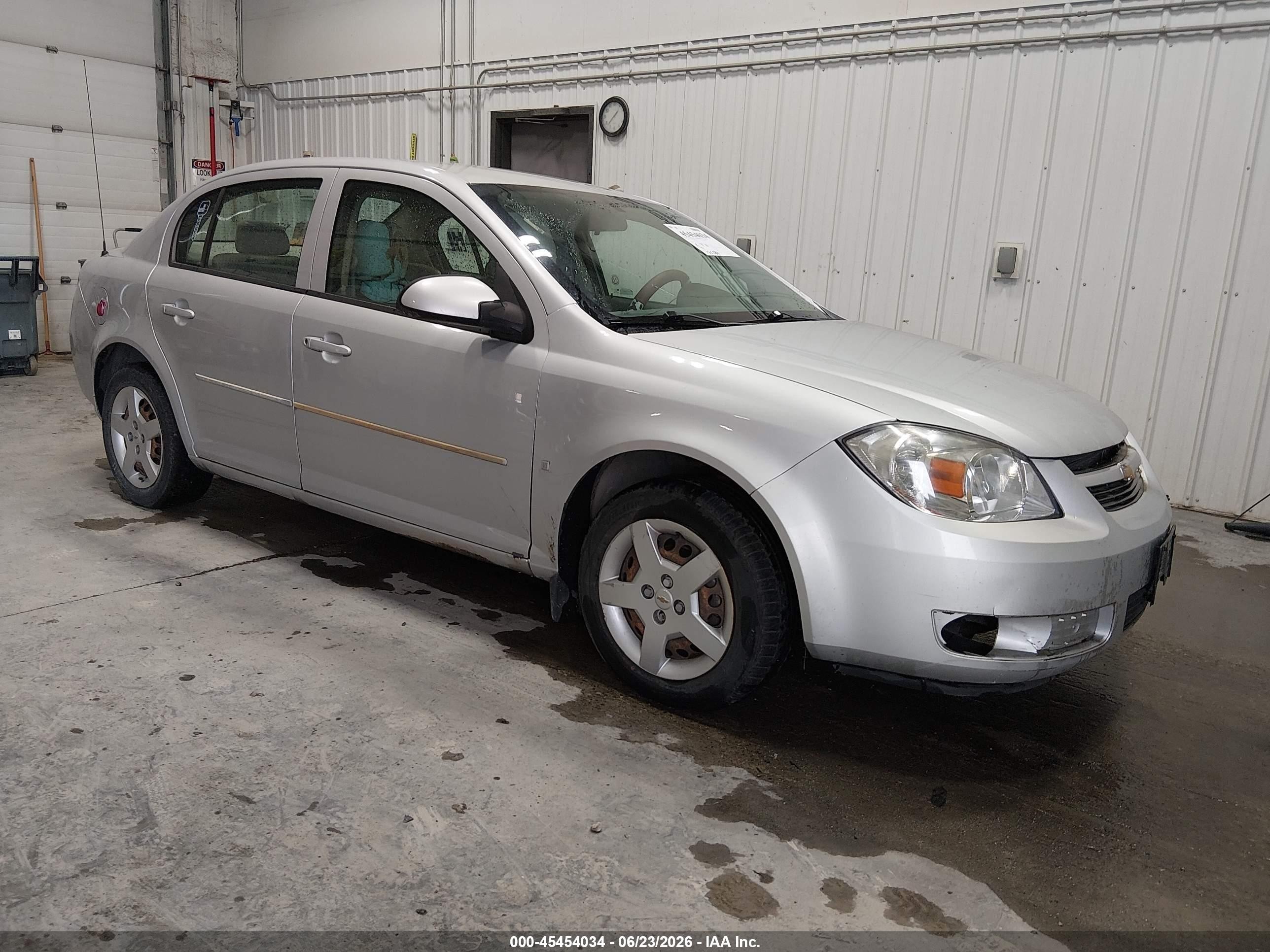 2007 Chevrolet Cobalt Lt Silver vin: 1G1AL55F277164463