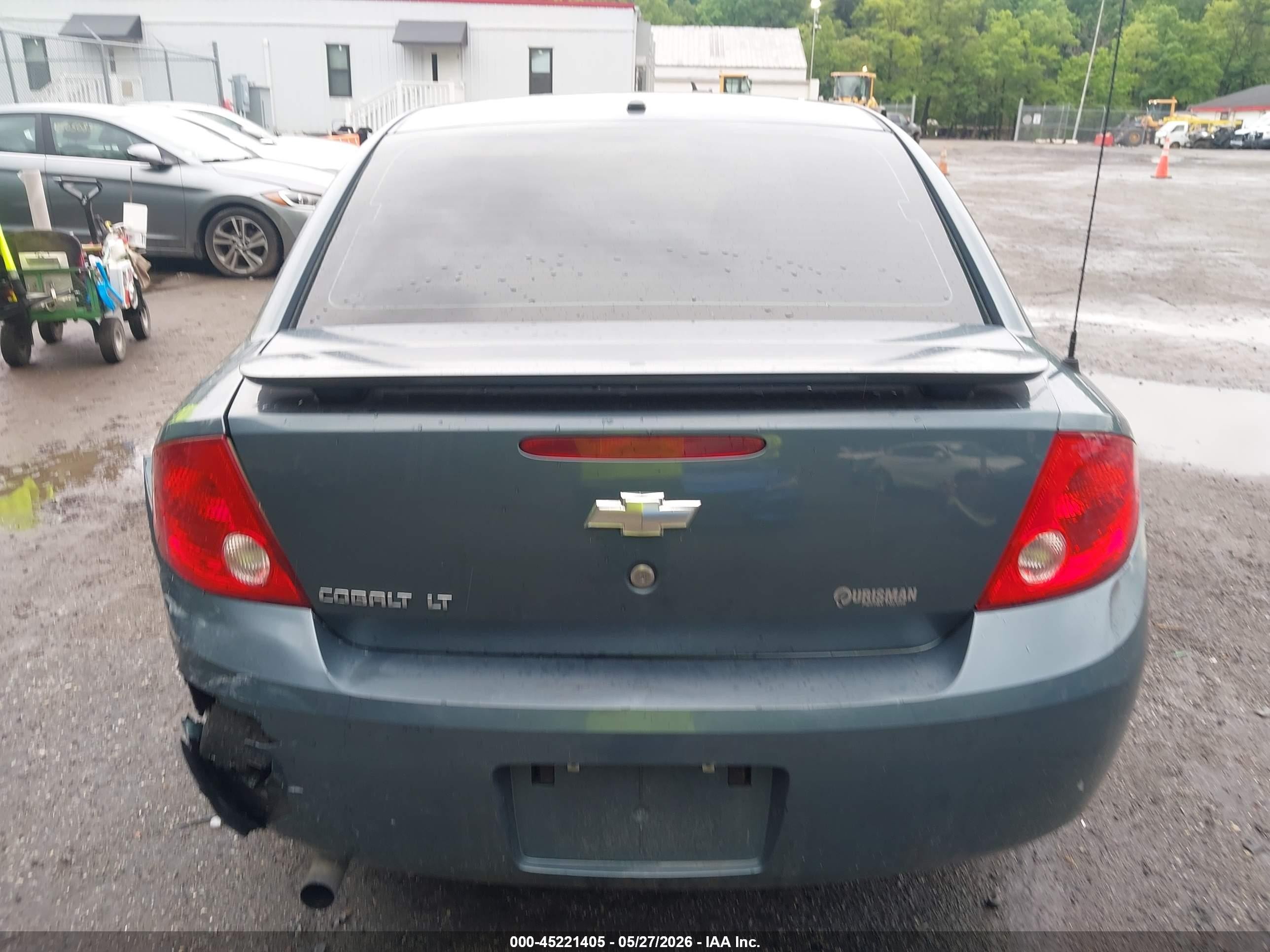 2007 Chevrolet Cobalt Lt Blue vin: 1G1AL55F277291536