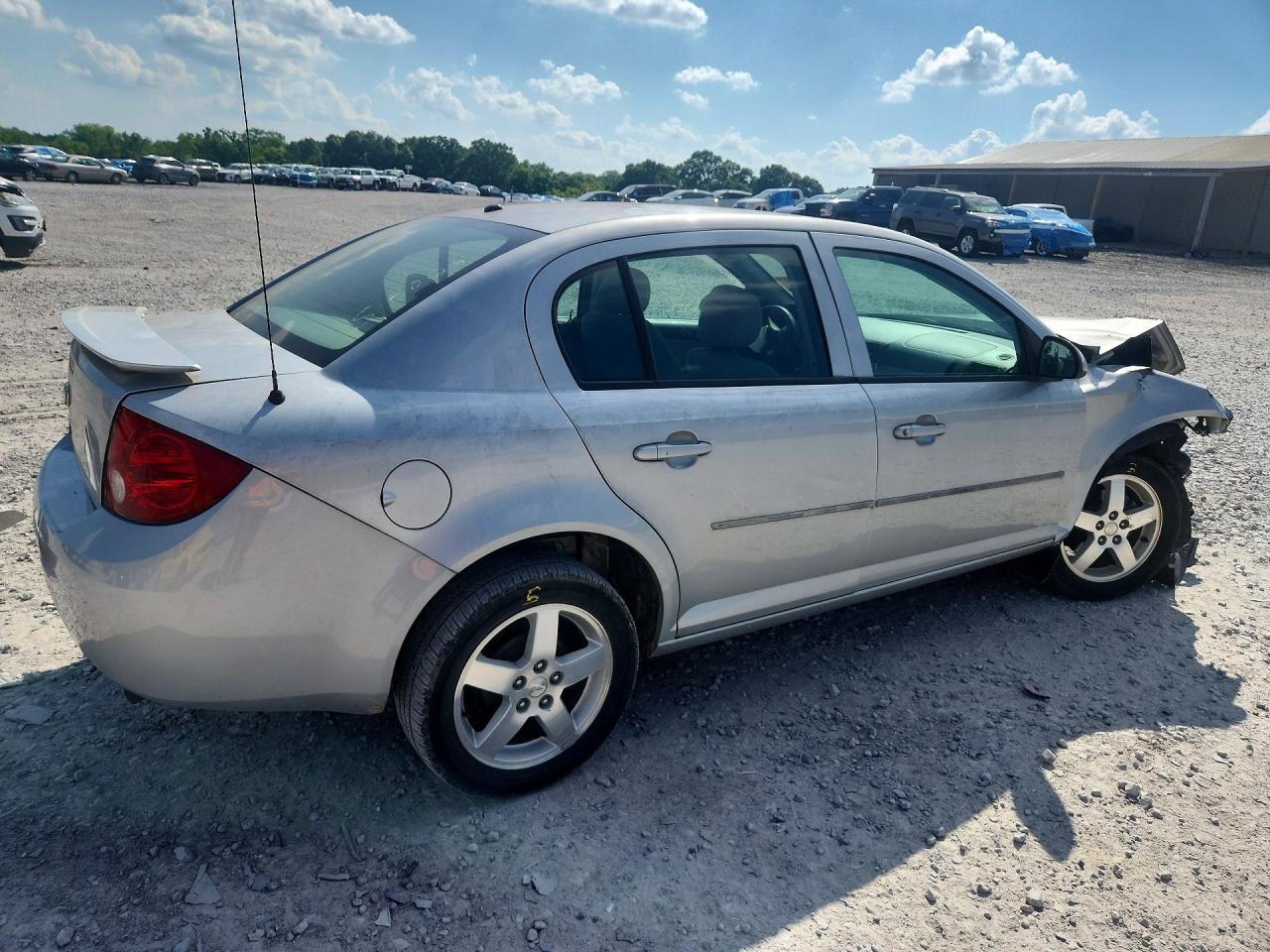 2007 Chevrolet Cobalt Lt Silver vin: 1G1AL55F377276088