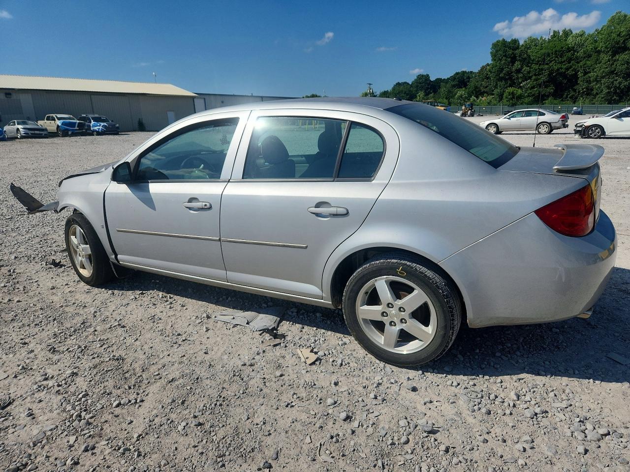 2007 Chevrolet Cobalt Lt Silver vin: 1G1AL55F377276088