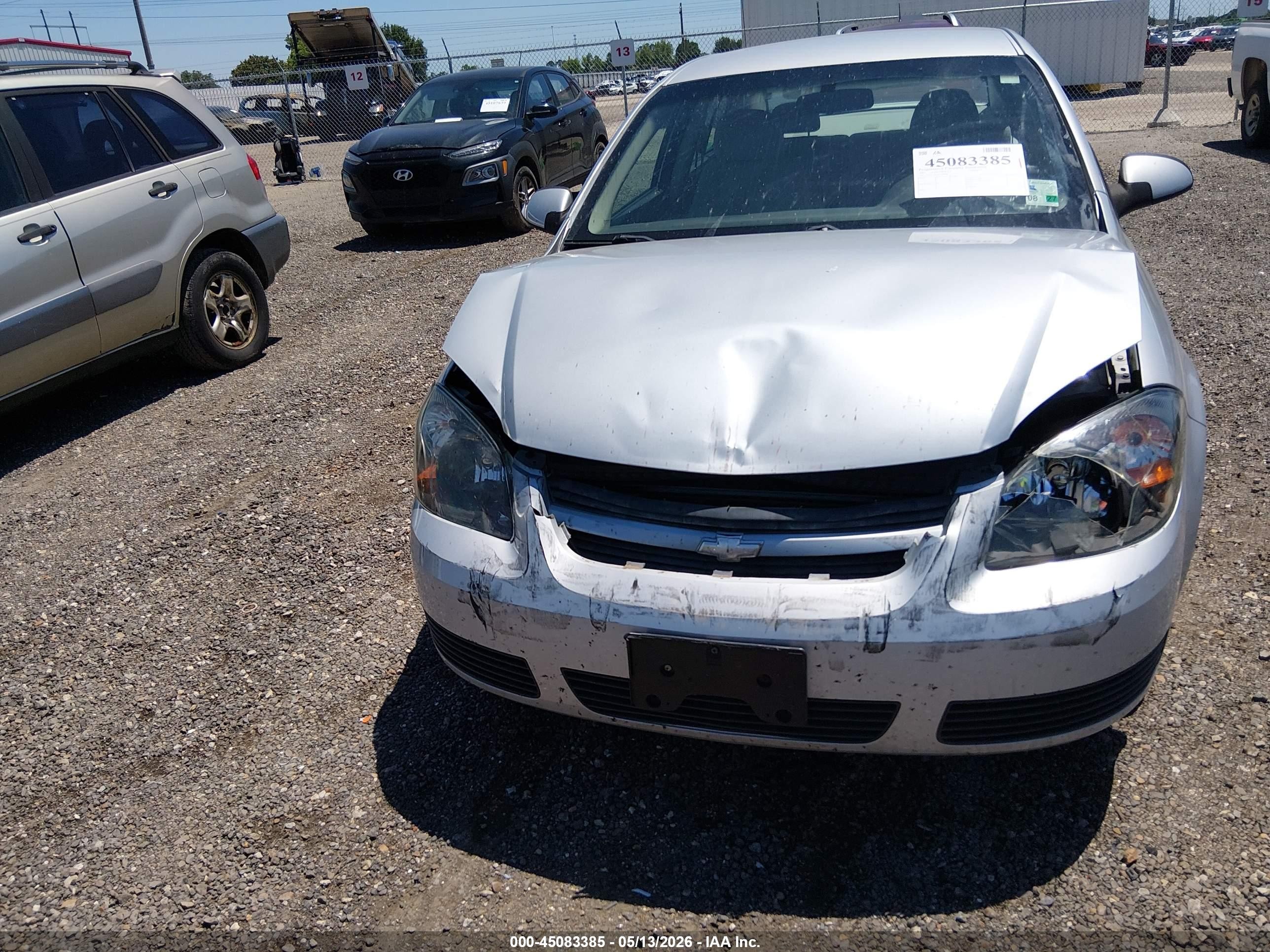 2007 Chevrolet Cobalt Lt Silver vin: 1G1AL55F377309588