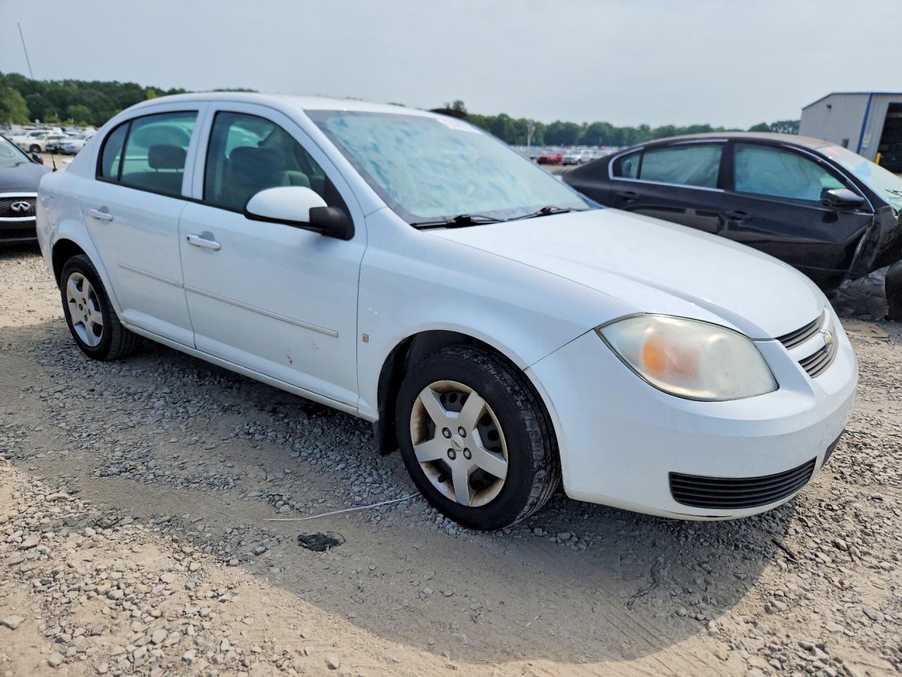 2007 Chevrolet Cobalt Lt White vin: 1G1AL55F477155070