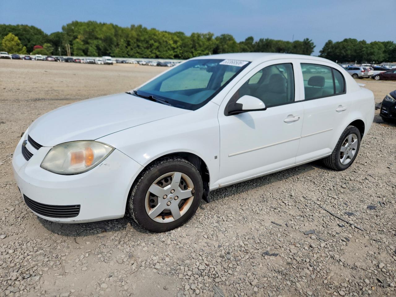 2007 Chevrolet Cobalt Lt White vin: 1G1AL55F477155070